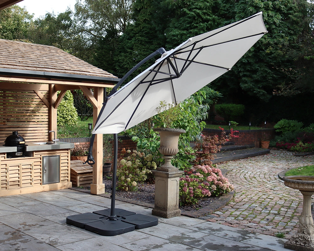 Finish your garden look with a parasol
