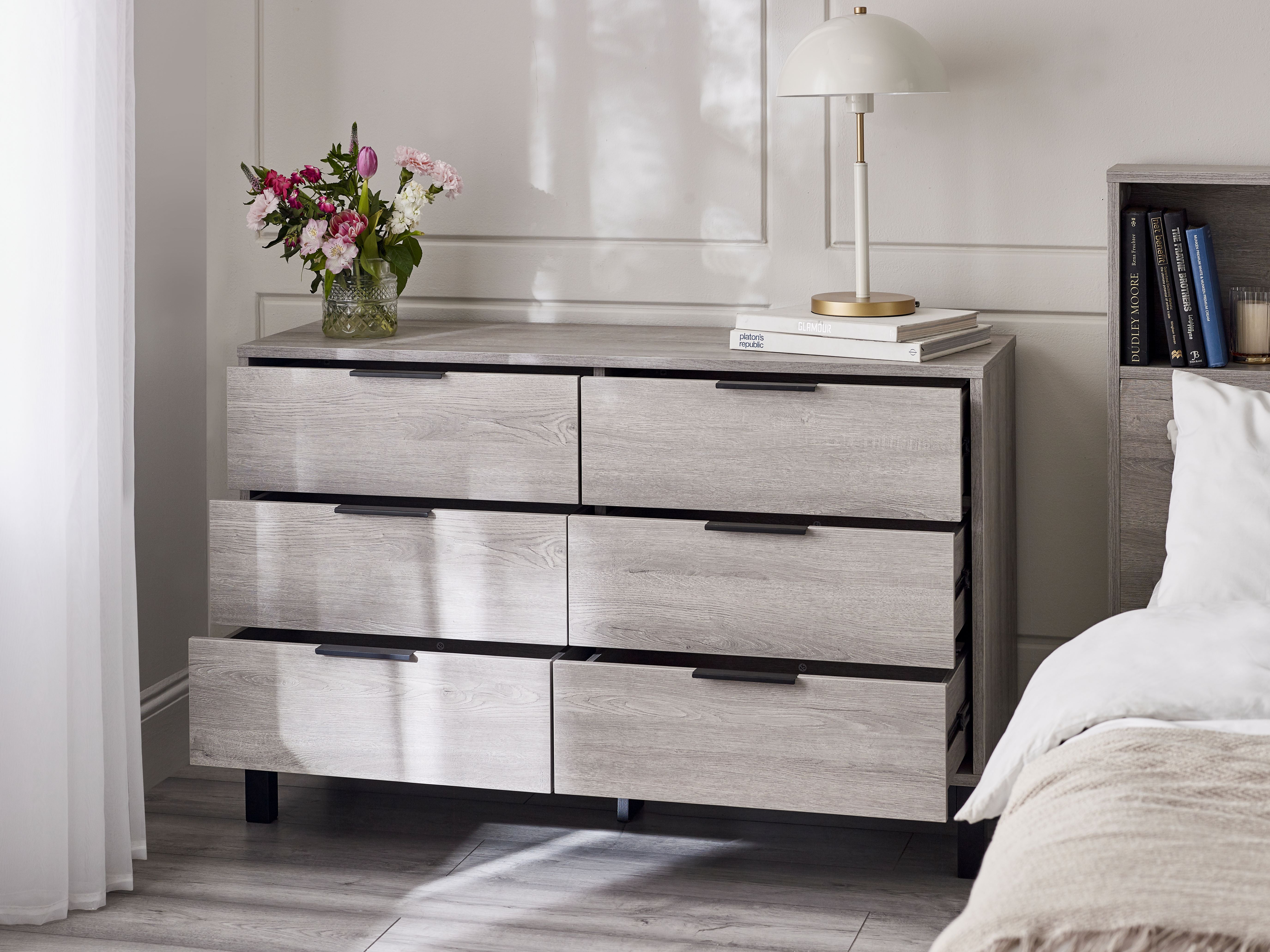 Grey Chest of Drawers