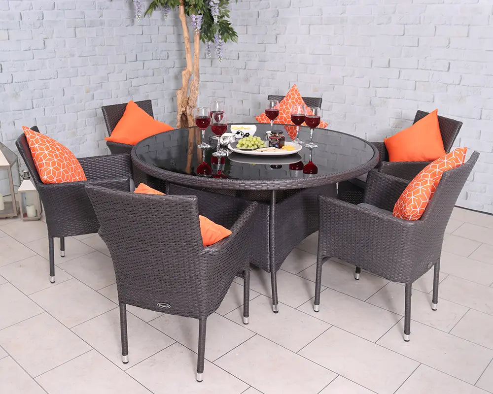 Black Garden Dining Sets