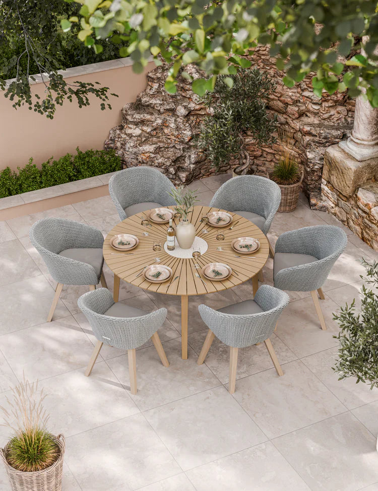 Grey Garden Dining Sets