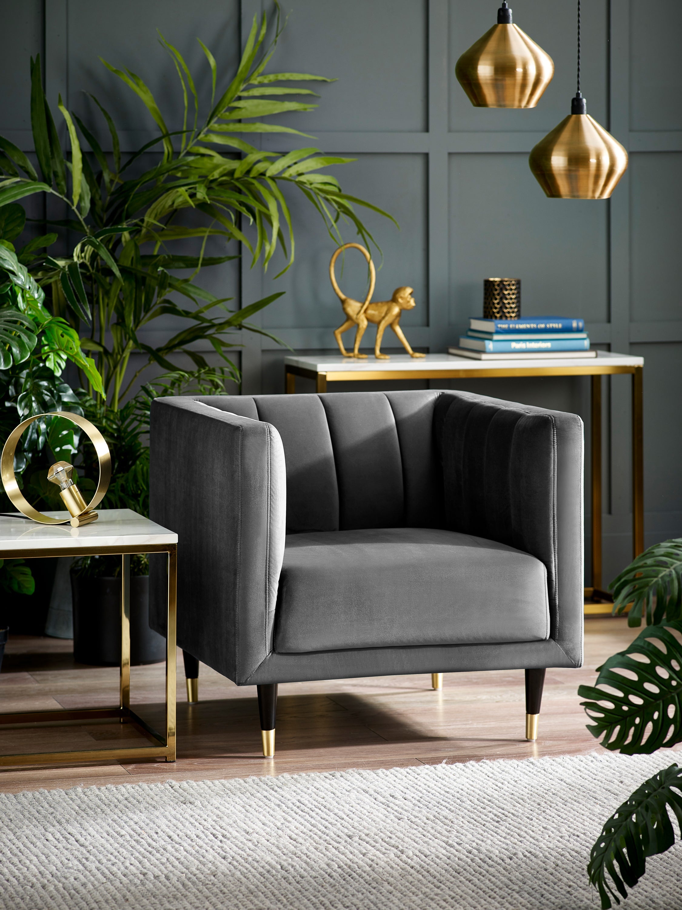 Grey Accent Chairs
