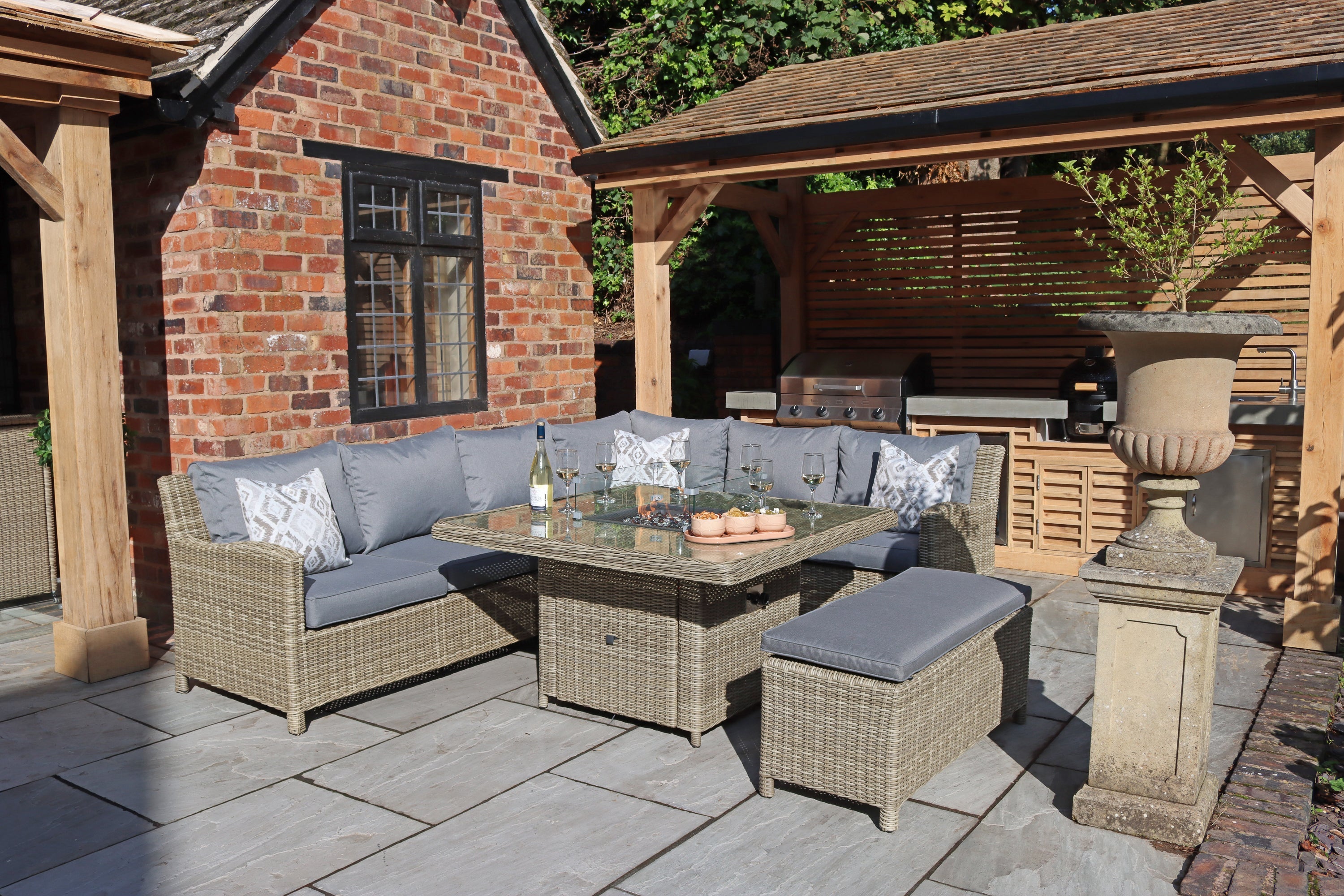 Firepit Dining Sets