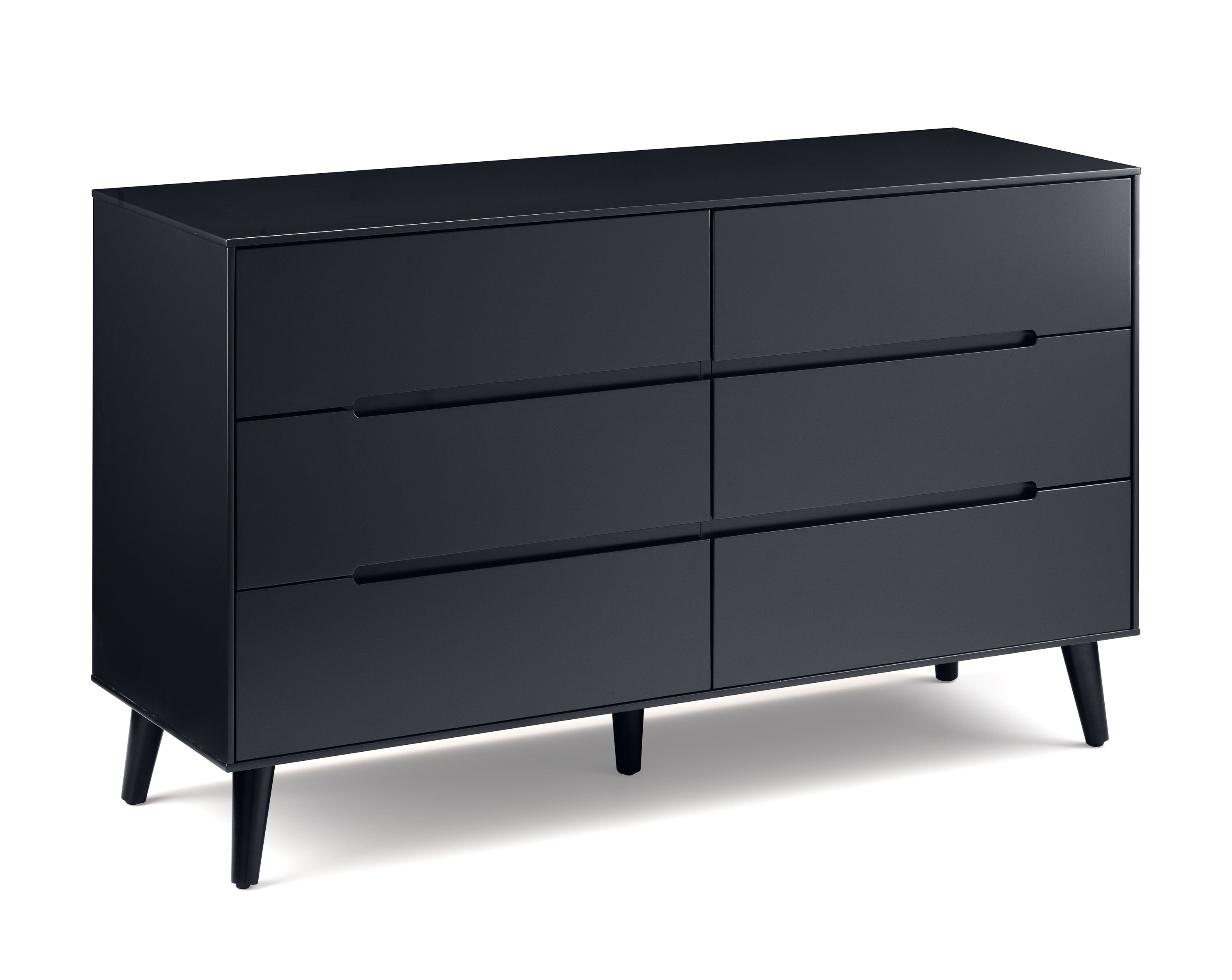 Alicia Wide Chest of 6 Drawers