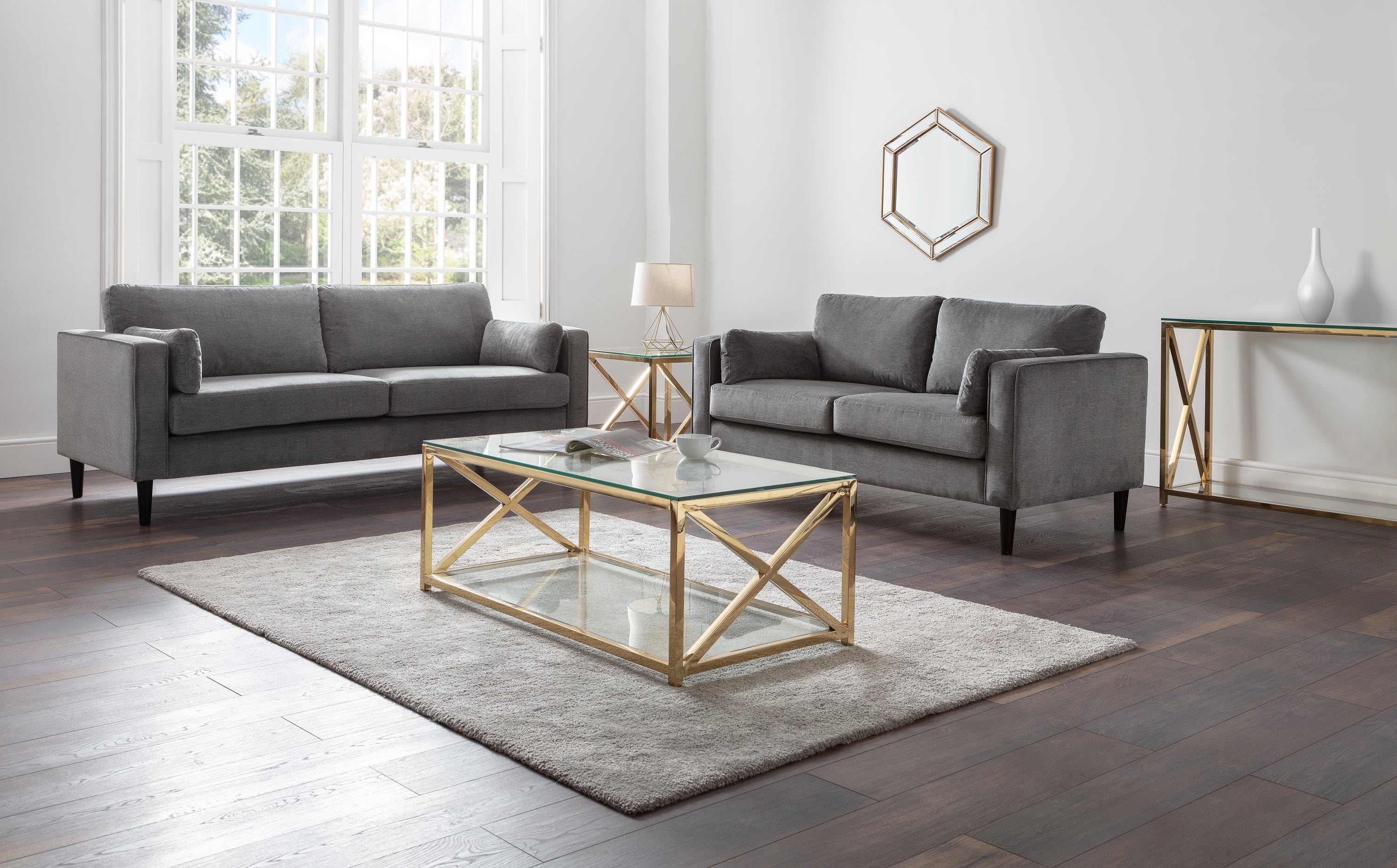 Hayward Grey Sofa
