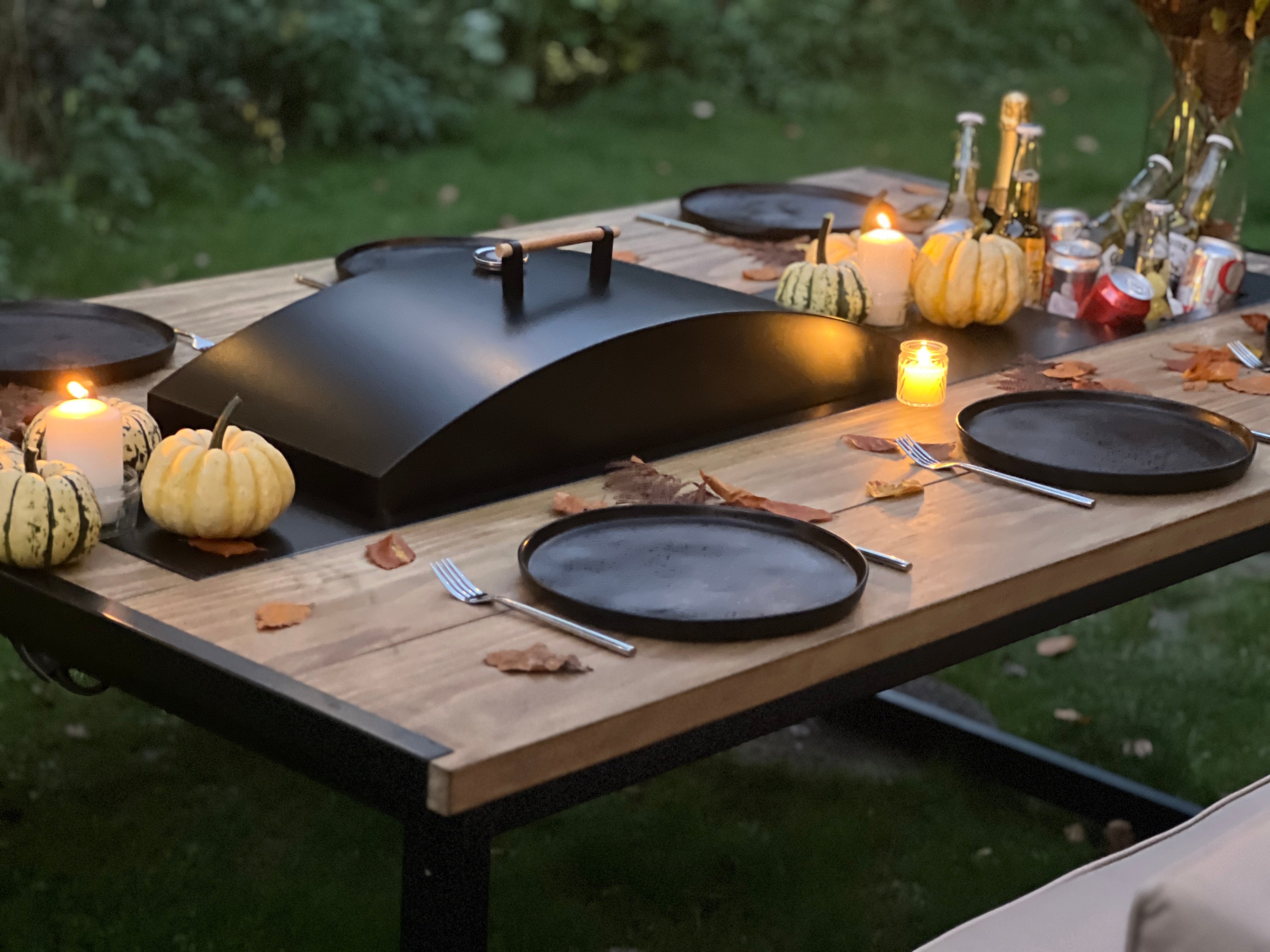 Sevilla 2.4m Vuestro Grill Table Set