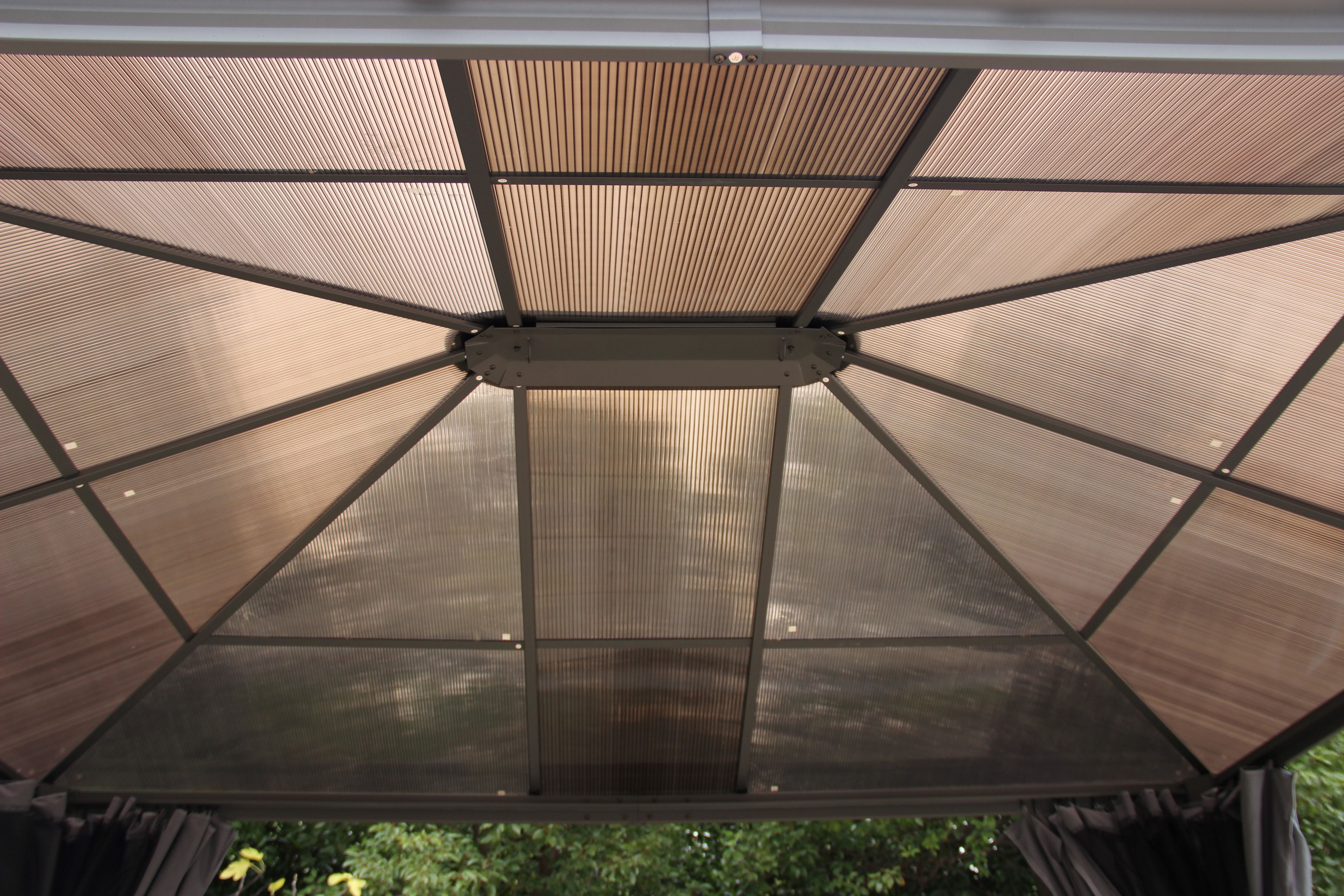 Lugano Polycarbonate Gazebo 3M x 3.6M