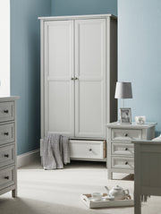 Maine 2 Door 1 Drawer Wardrobe