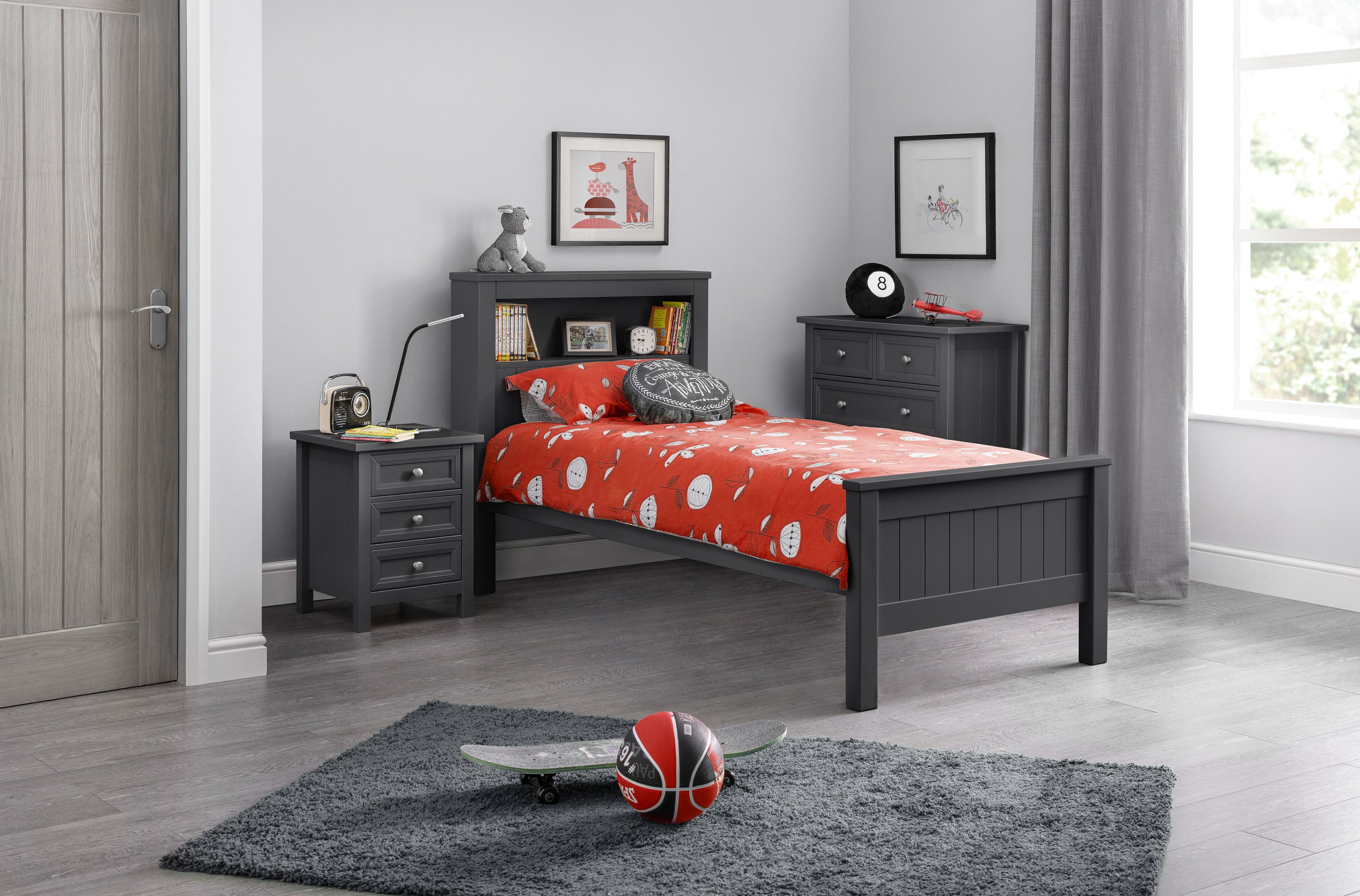 Maine Bookcase Bed