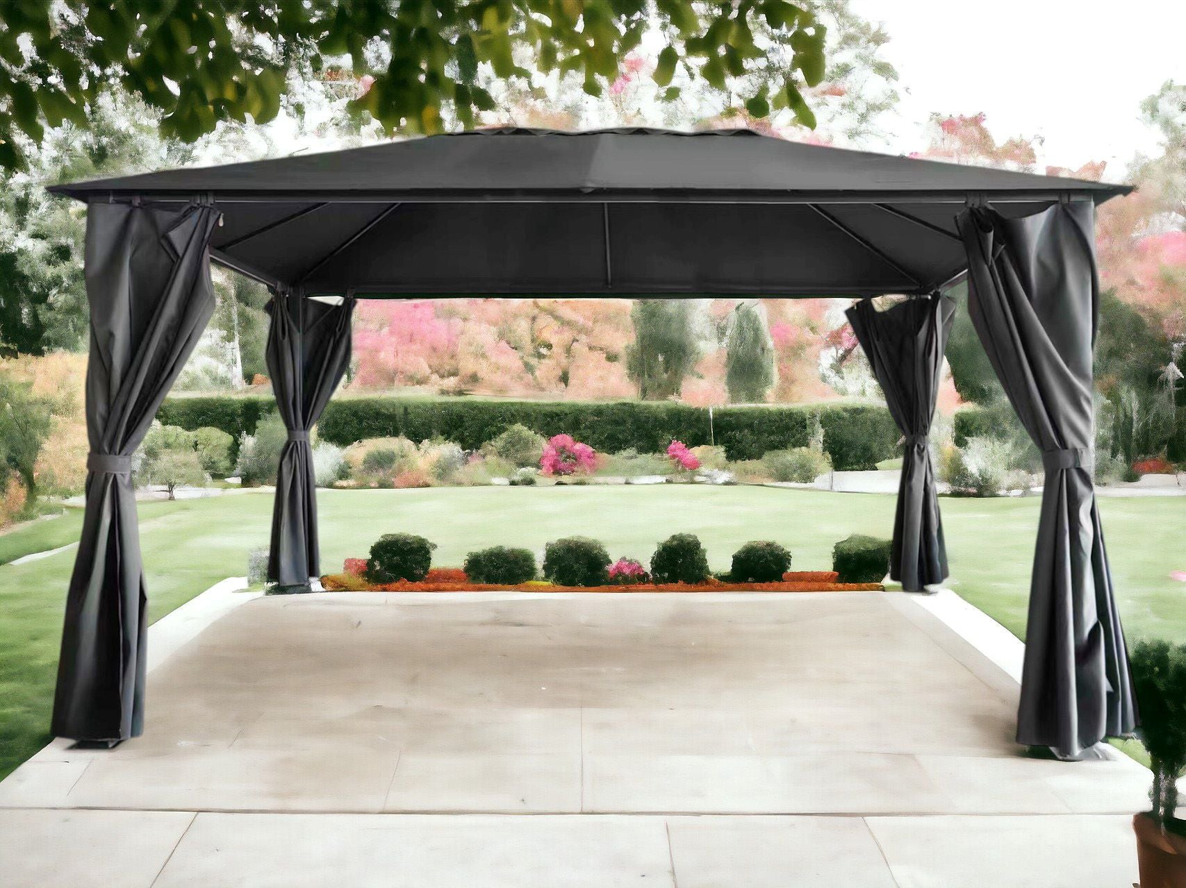 Titan 4mx3m Galvanised Steel Gazebo