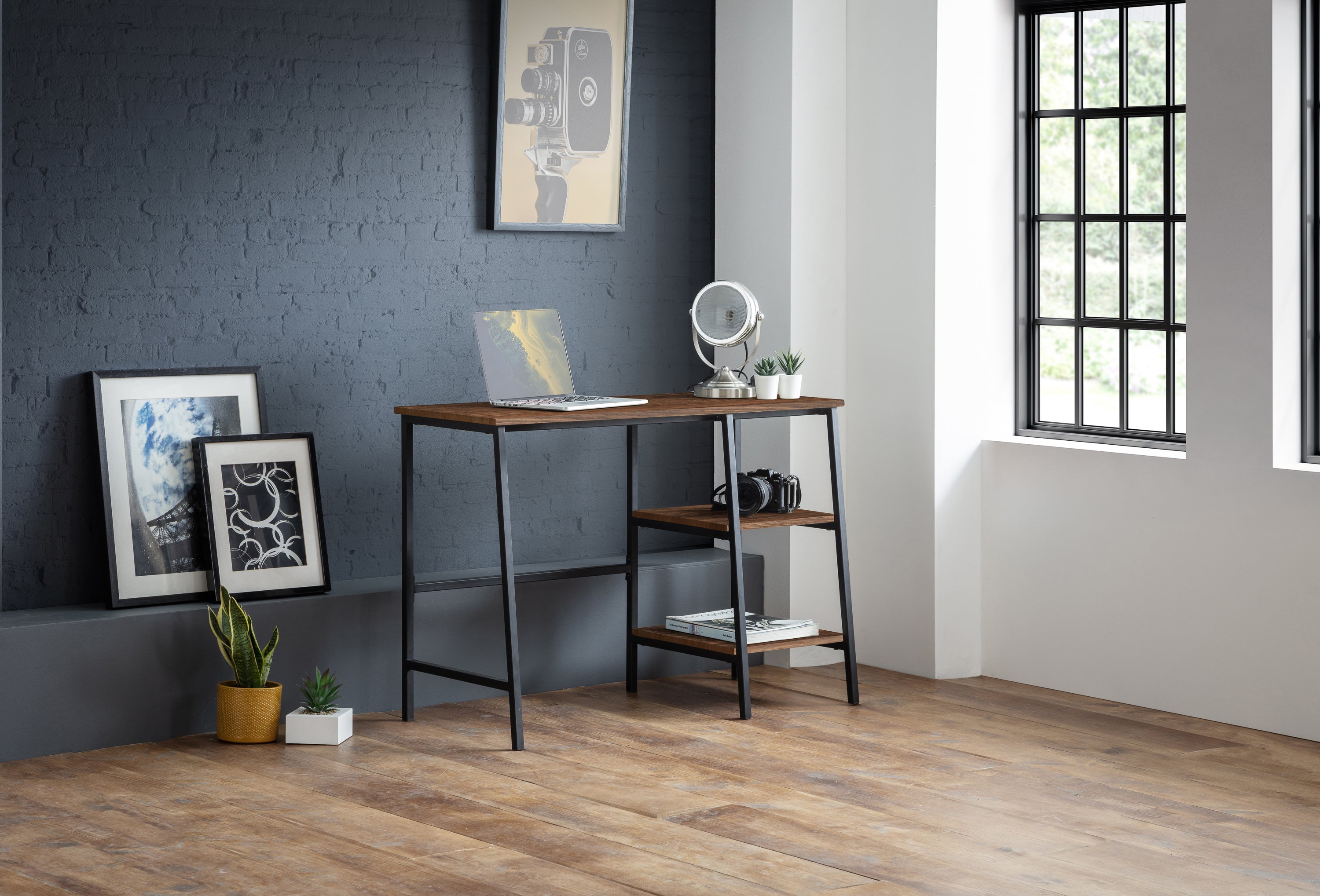 Tribeca Desk Walnut Finish