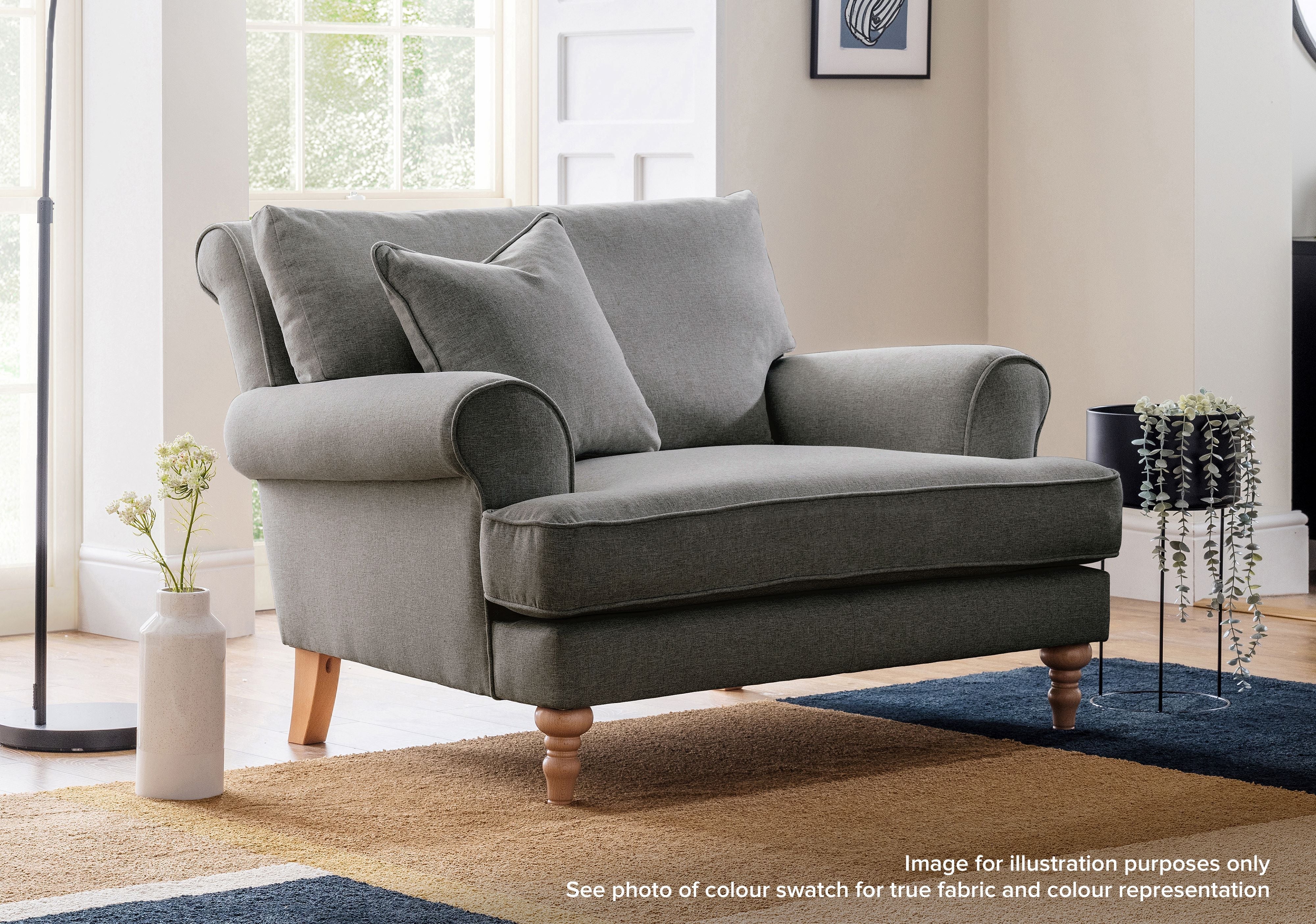 Grey Snuggle Seats
