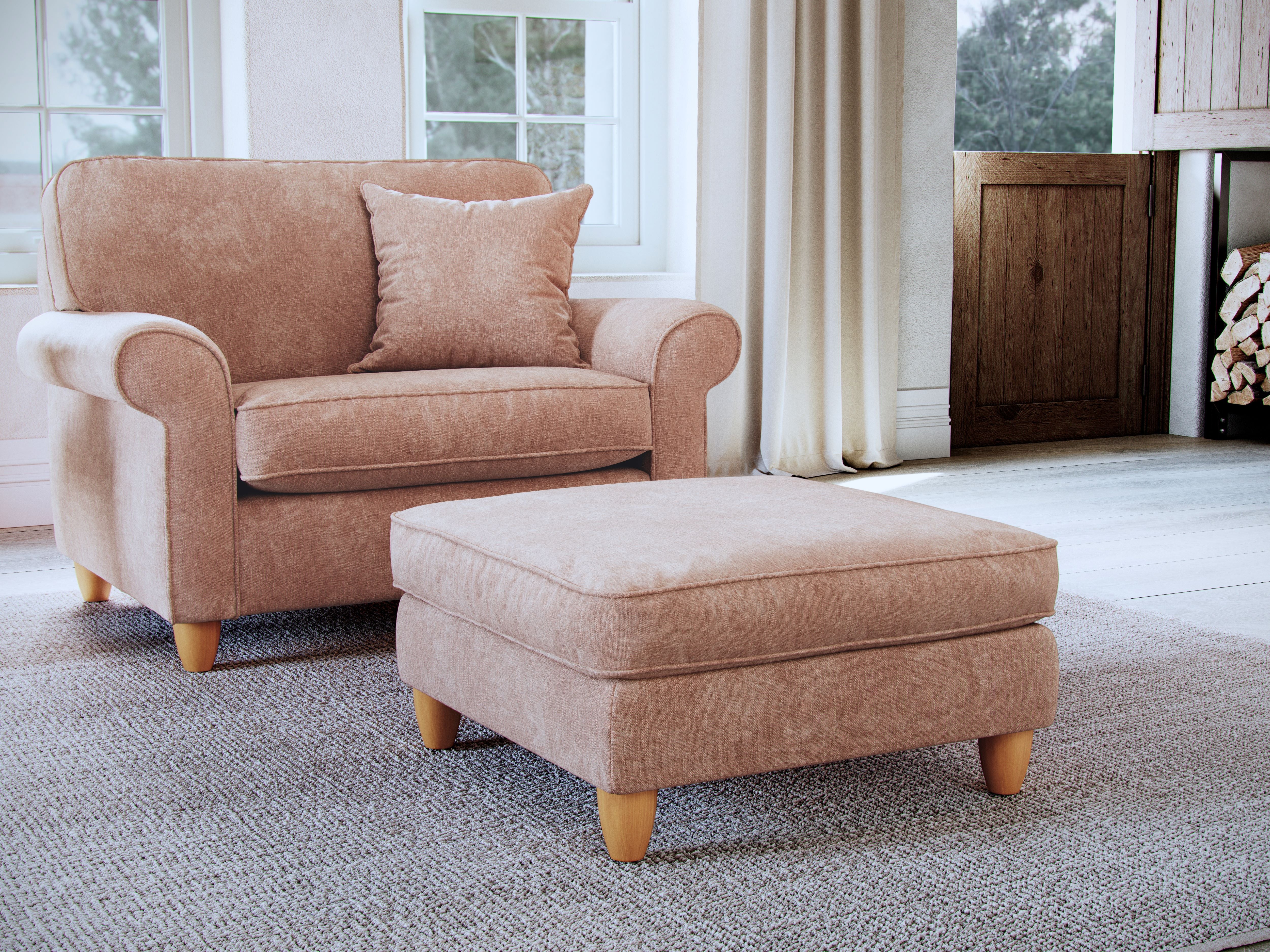 Beige Footstools