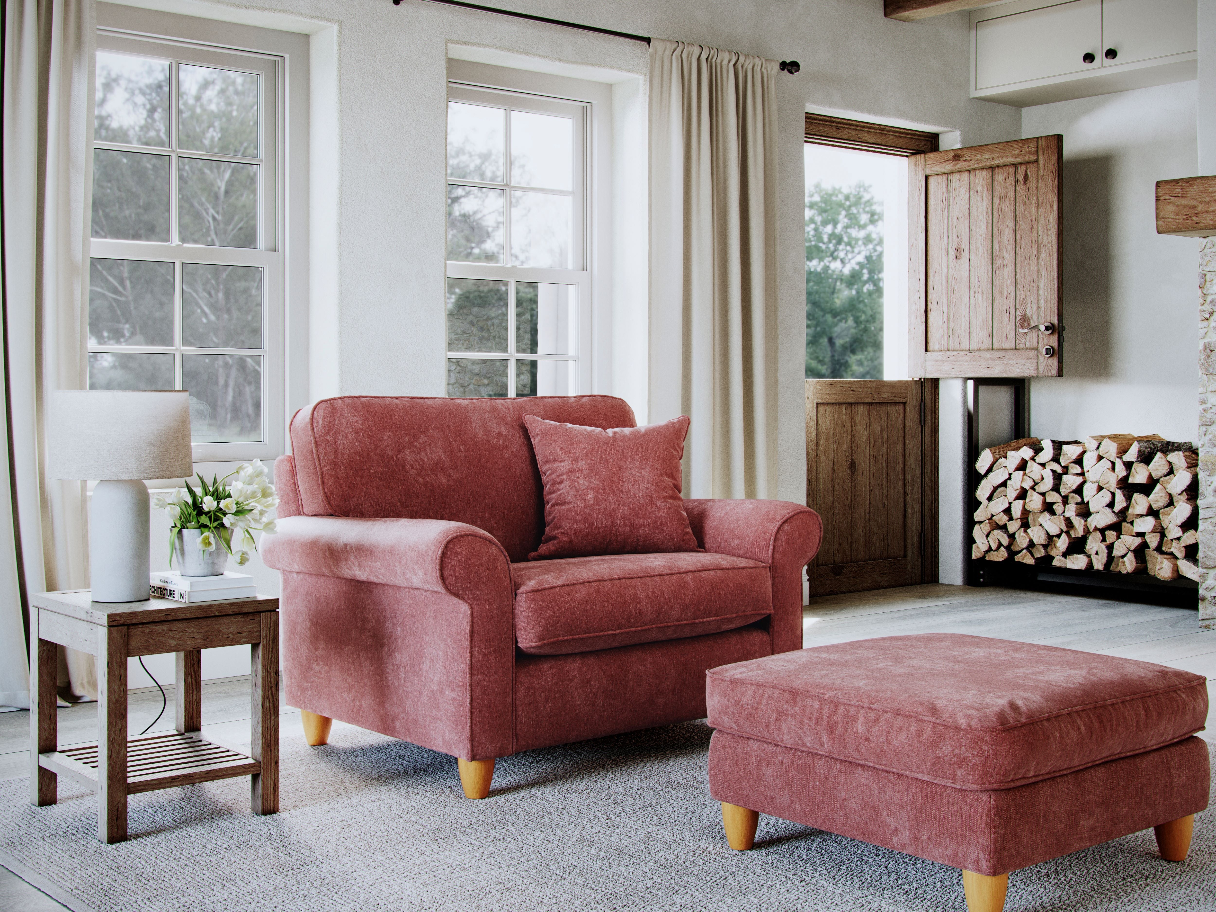 Orange Snuggle Seats