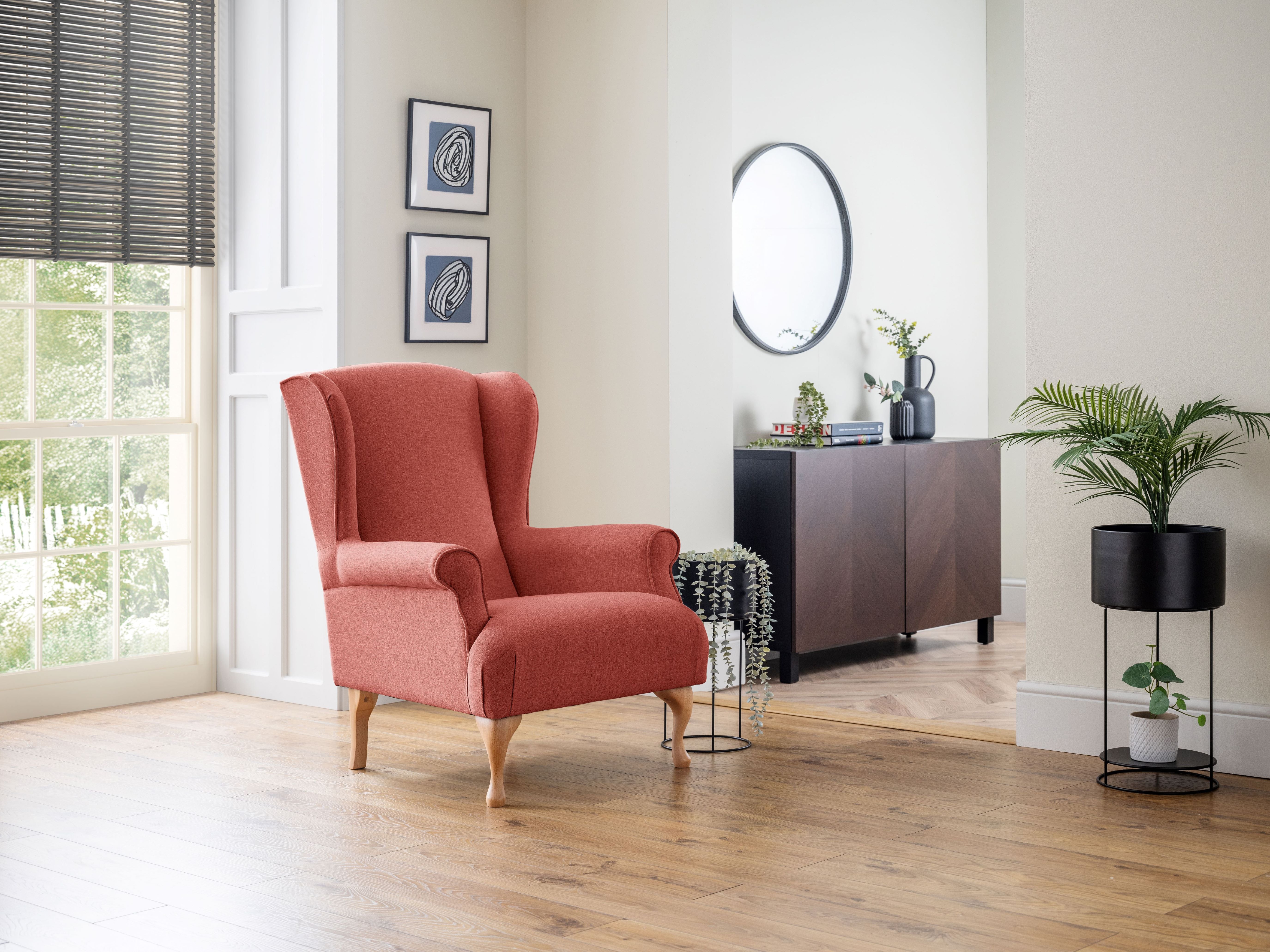 Orange Armchairs