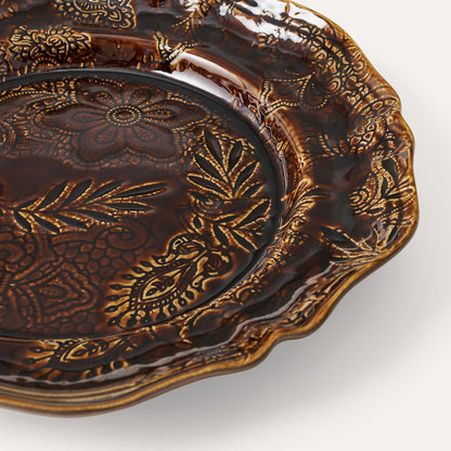 Arabesque Large Round Dish