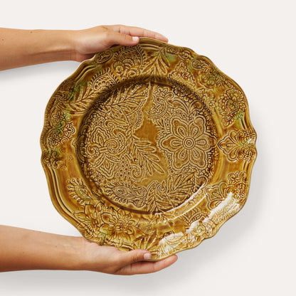 Arabesque Large Round Dish