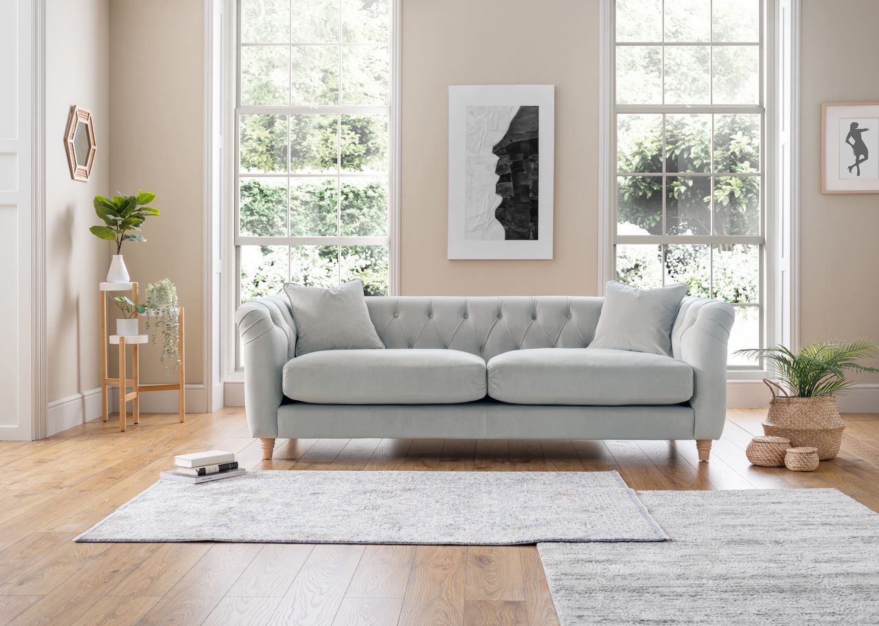 Canterbury Velvet Sofa