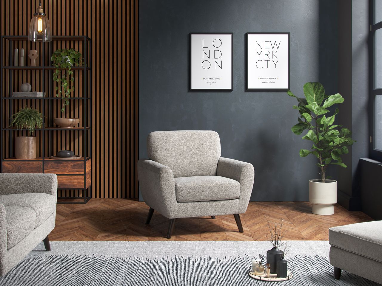 Stroud Boucle Armchair