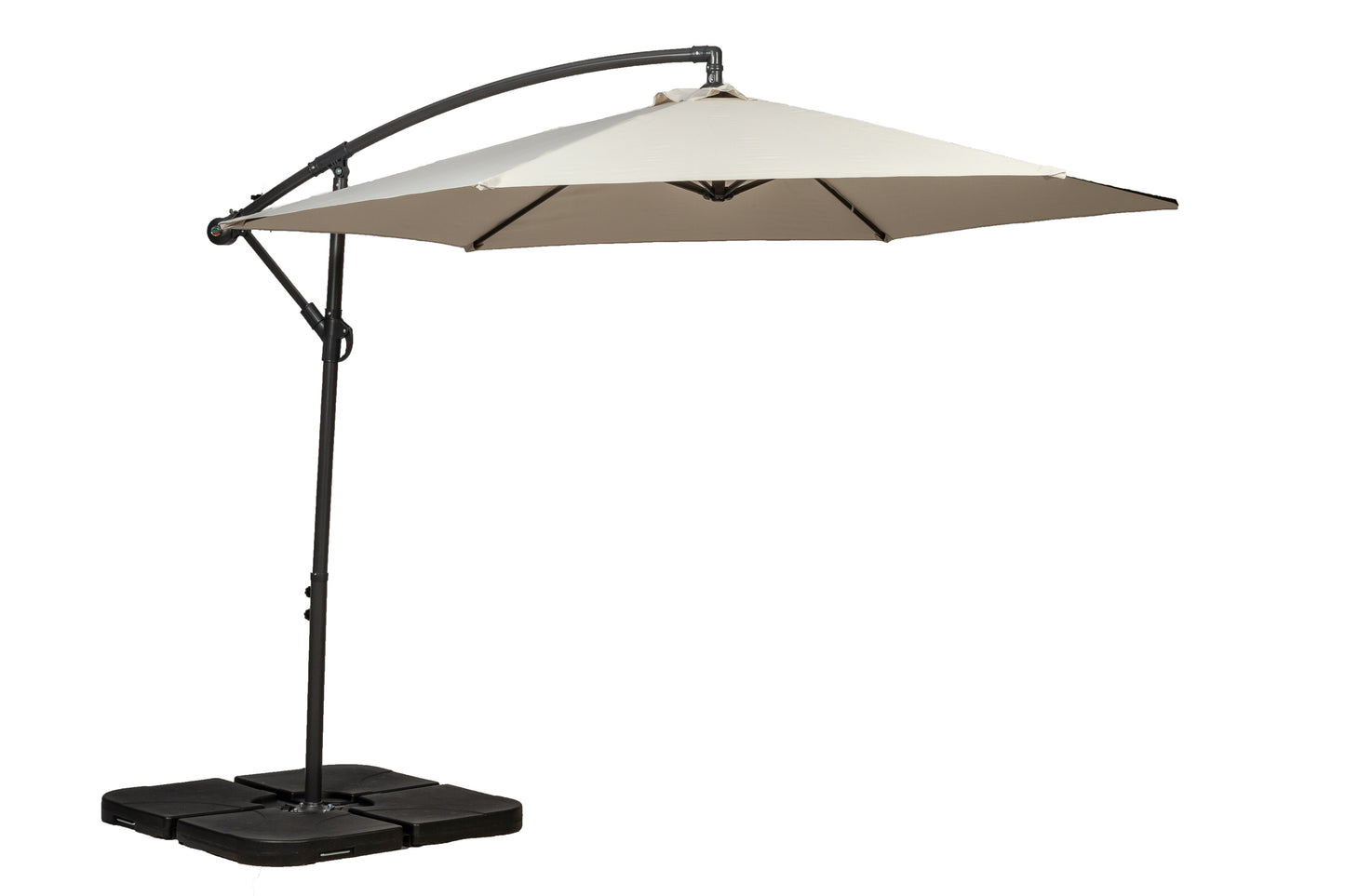 Ivory Standard Cantilever Parasol