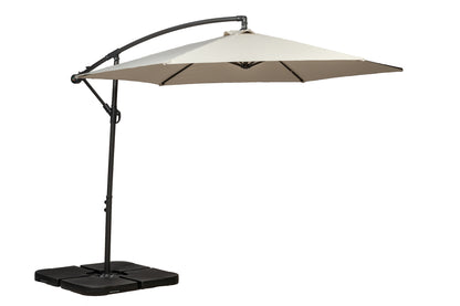 Ivory Standard Cantilever Parasol