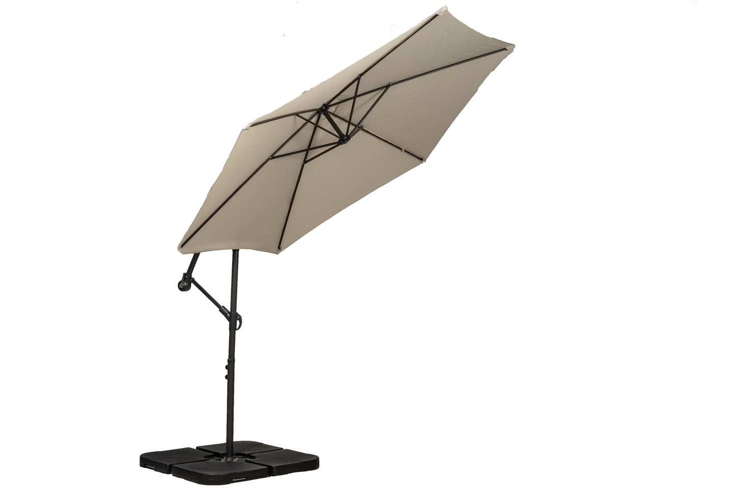 Ivory Standard Cantilever Parasol