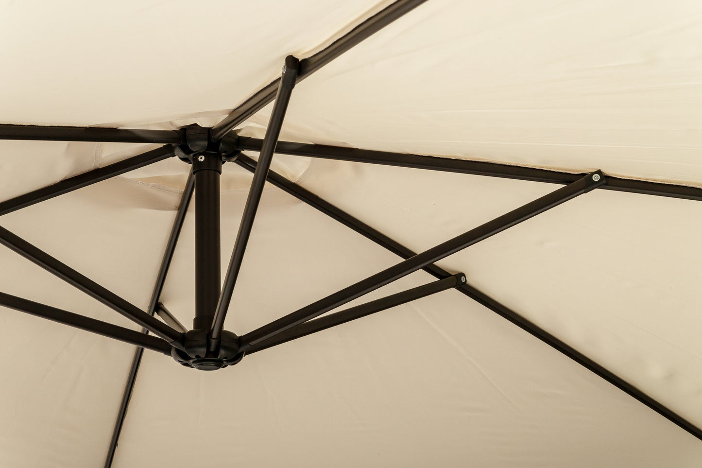 Ivory Standard Cantilever Parasol