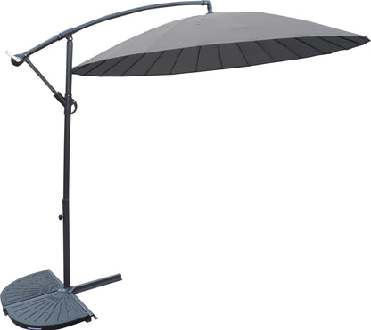 Grey Shanghai Cantilever Parasol