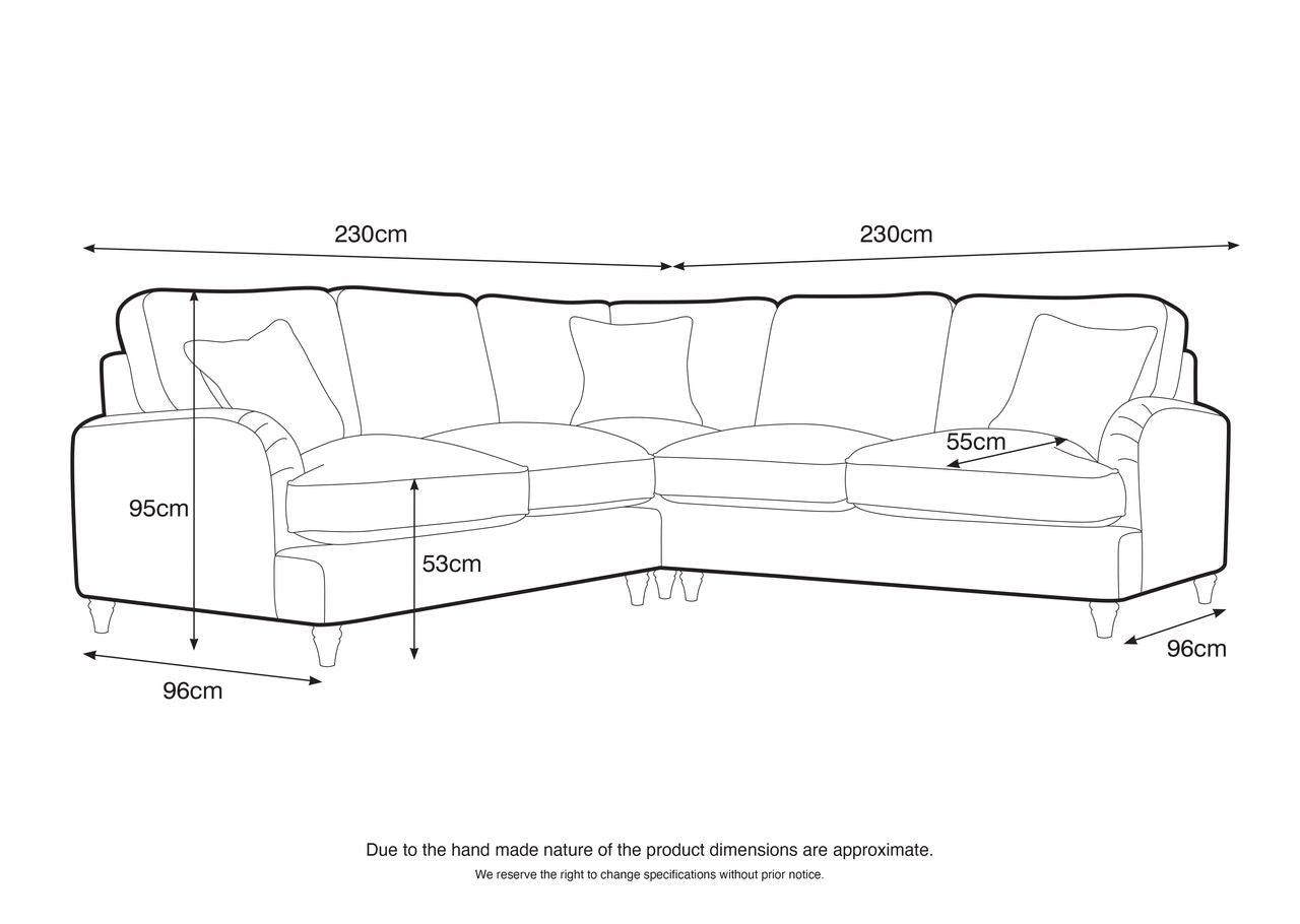 Manhattan Corner Chaise Sofa