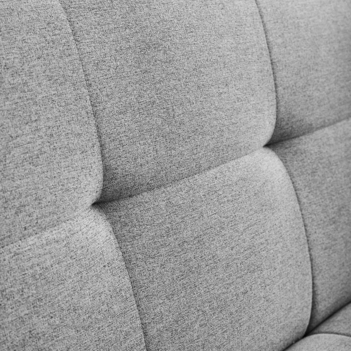 Alfie 3 Seater Grey Linen Storage Sofa Bed