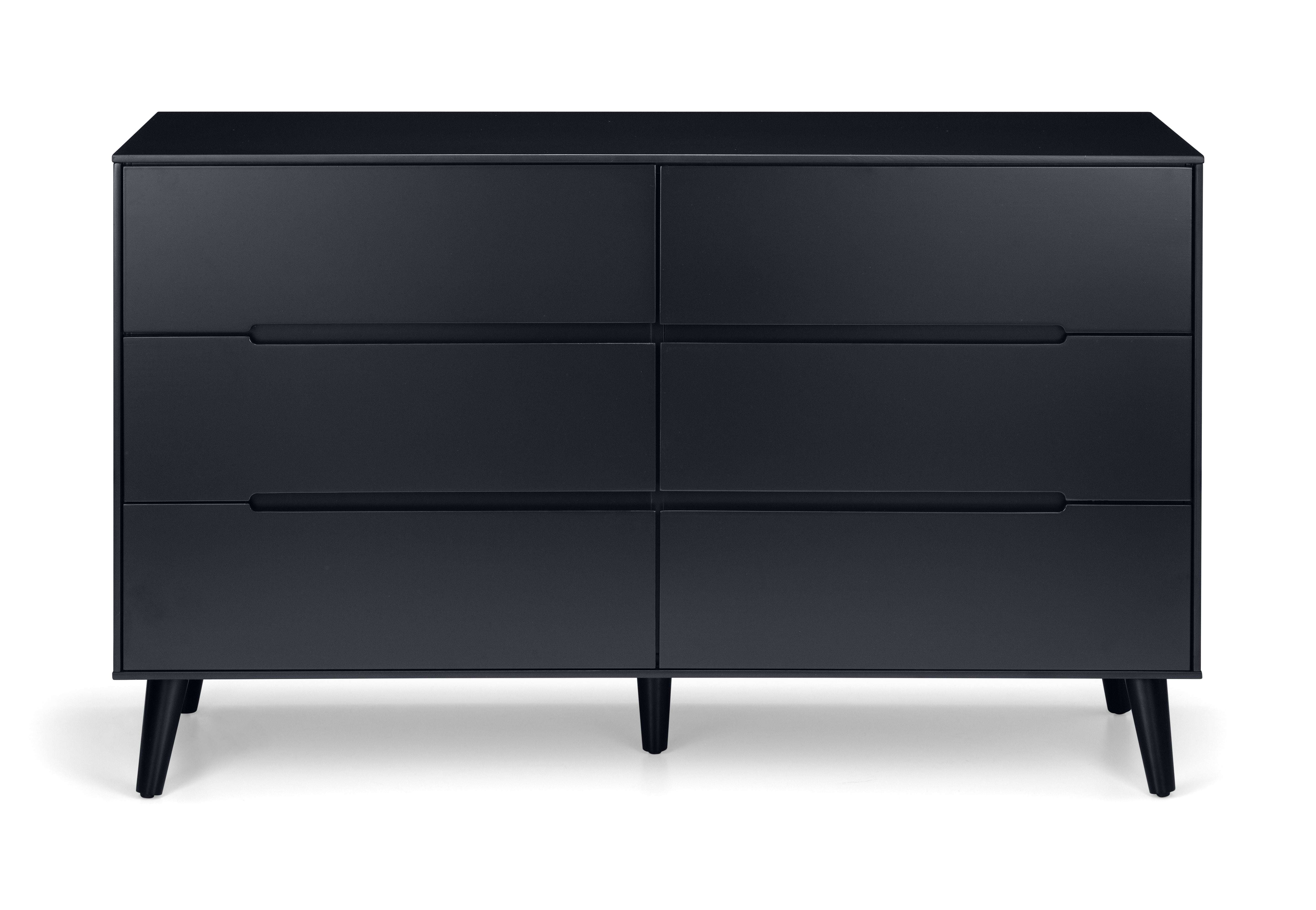 Alicia Wide Chest of 6 Drawers