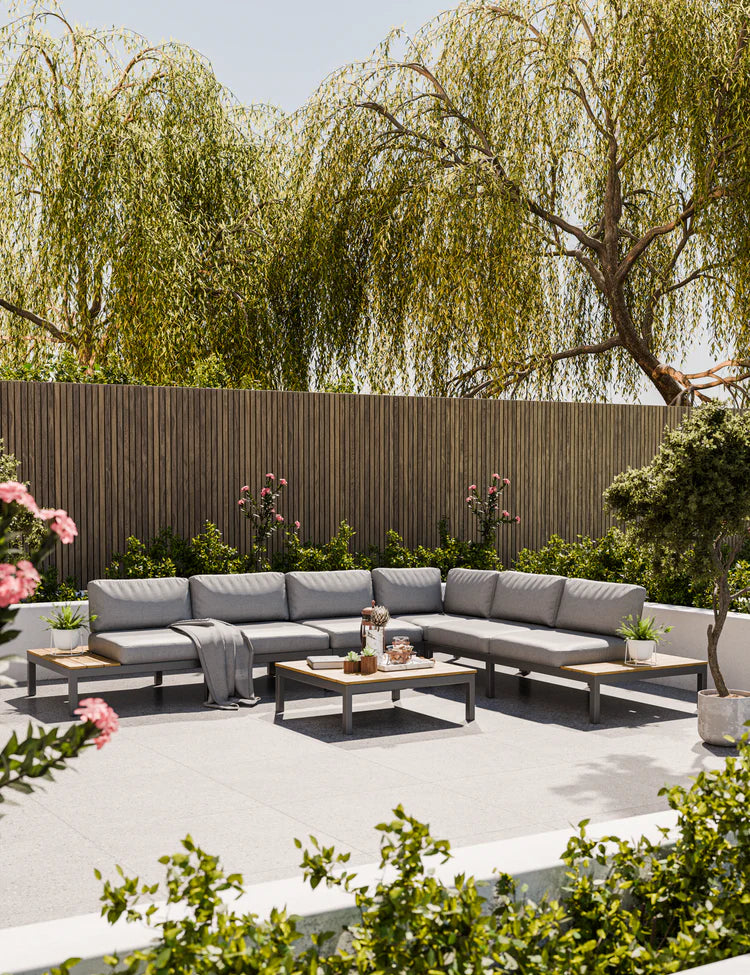 Aspen 6 Seater Corner Lounging Set