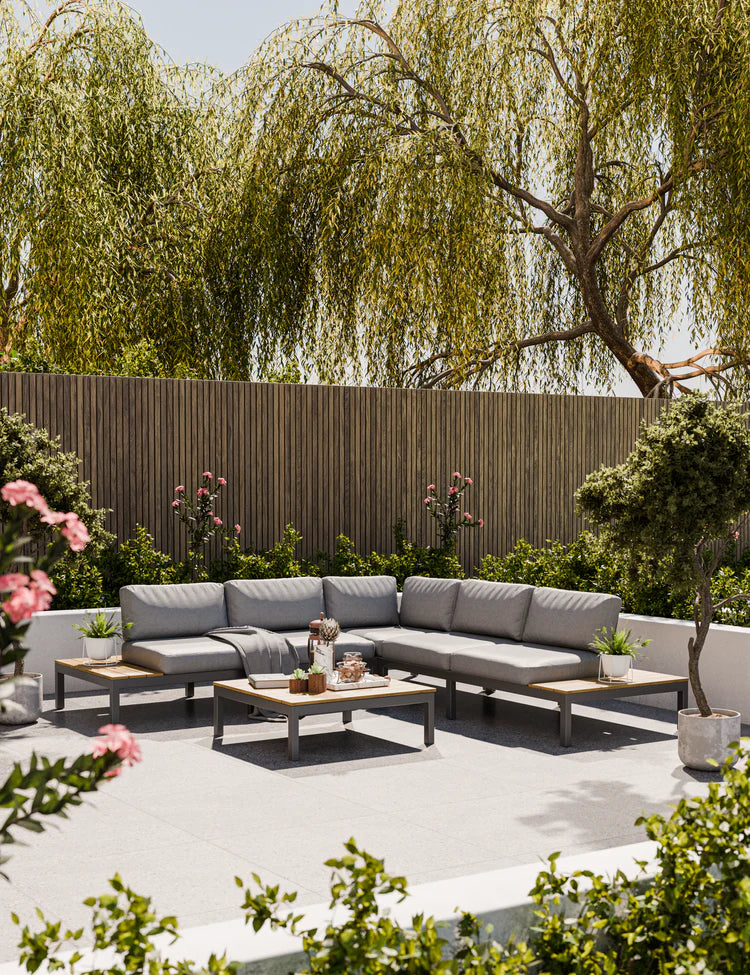 Aspen 5 Seater Corner Lounging Set