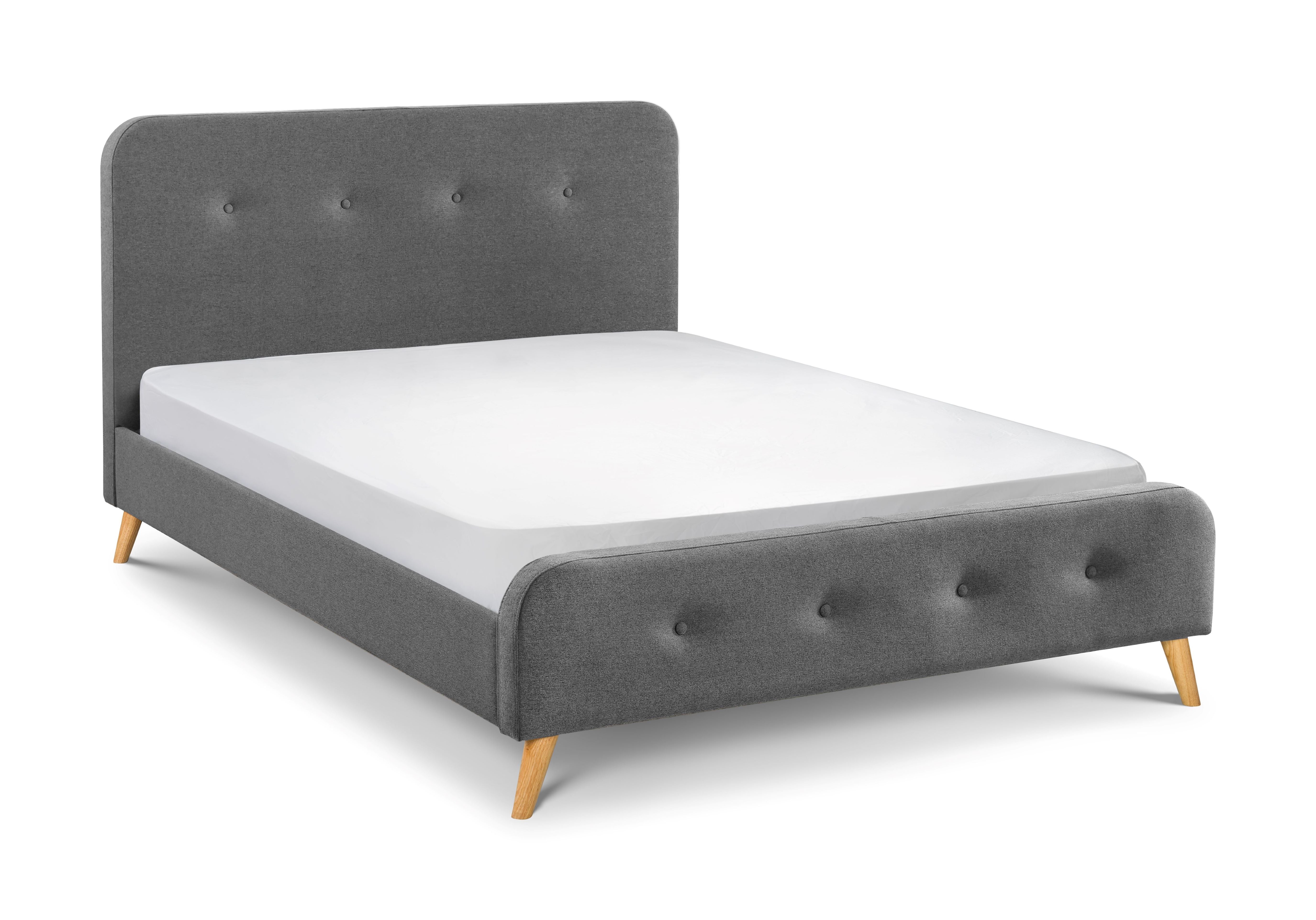 Astrid Curved Retro Buttoned Bed