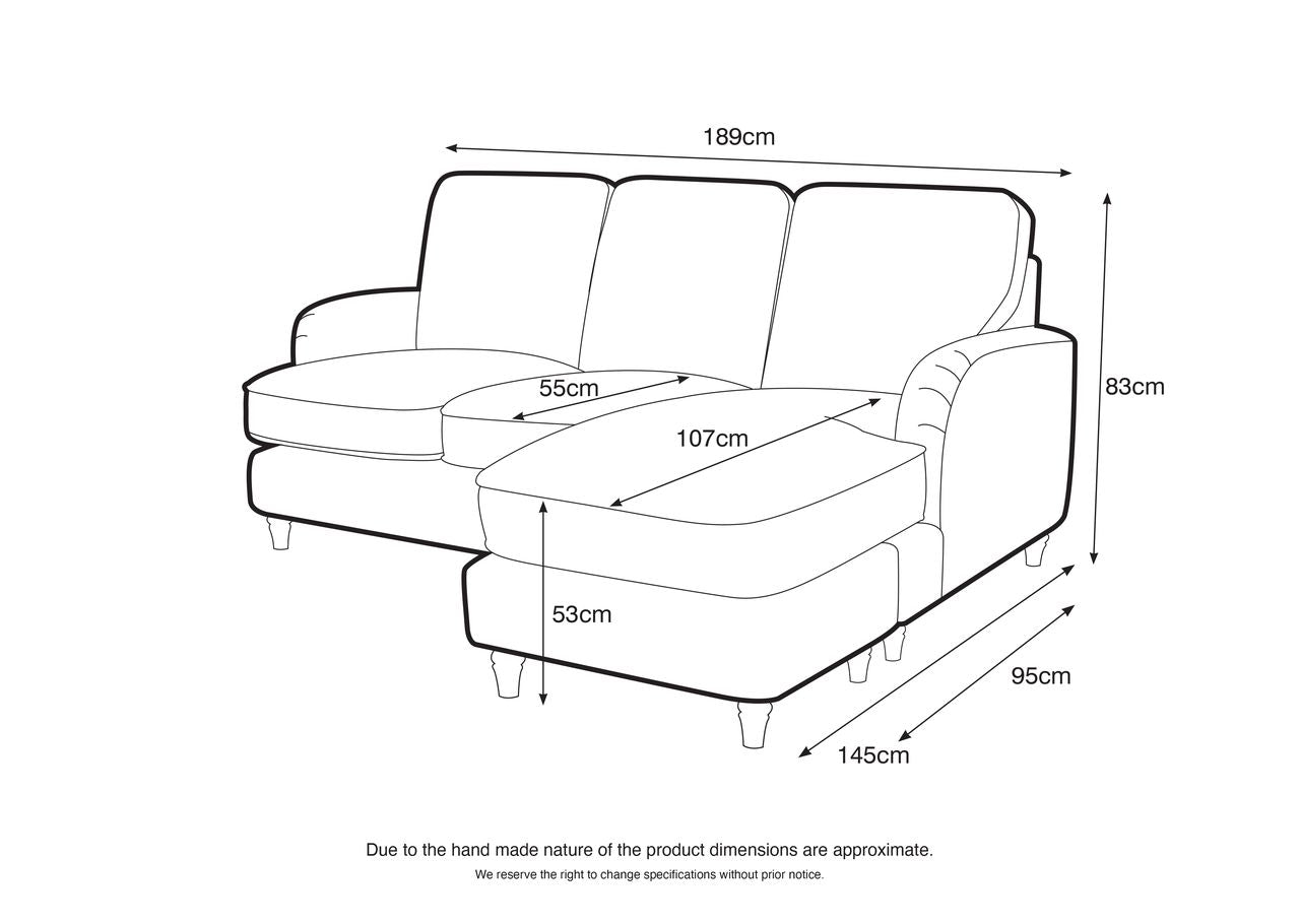 Manhattan Corner Chaise Sofa