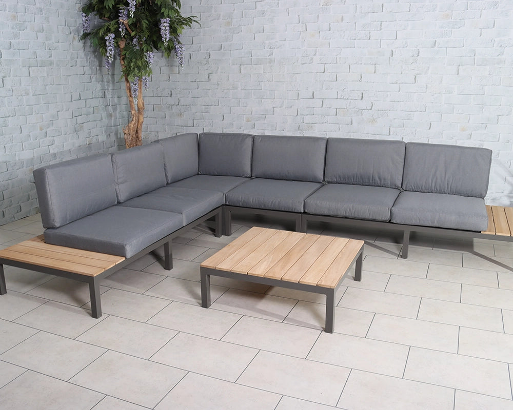 Aspen 6 Seater Corner Lounging Set