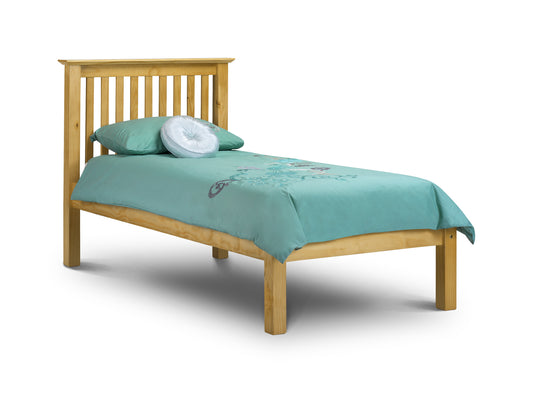 Oxford Single Bed High Foot Pine