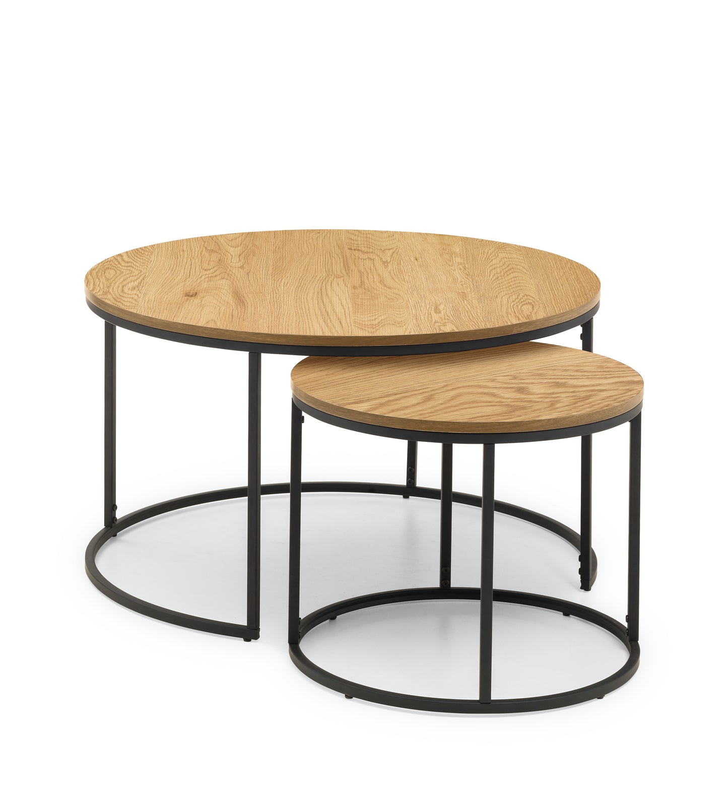 Dallas Nest of tables Oak