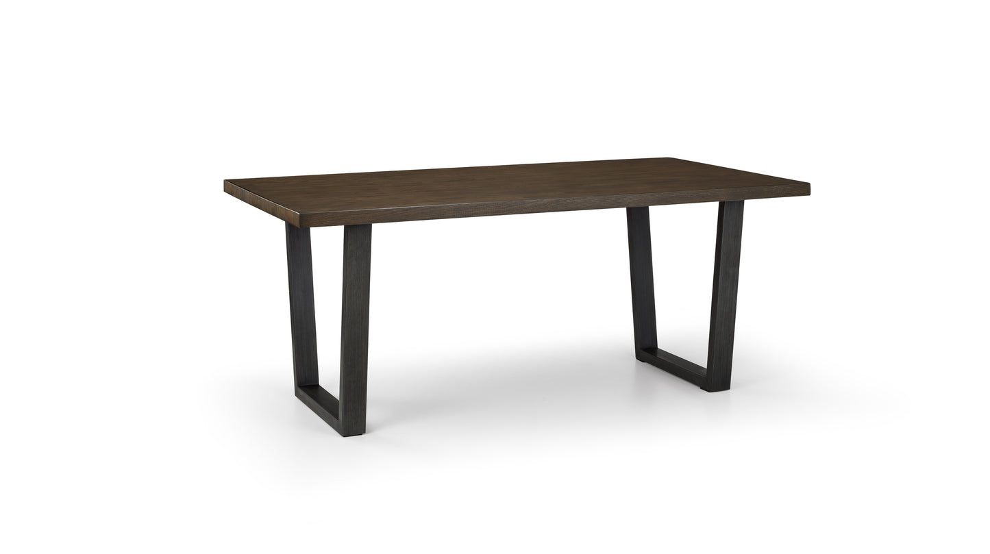 Calgary Dining Table Dark Oak