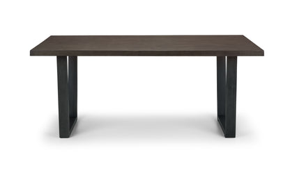 Calgary Dining Table Dark Oak