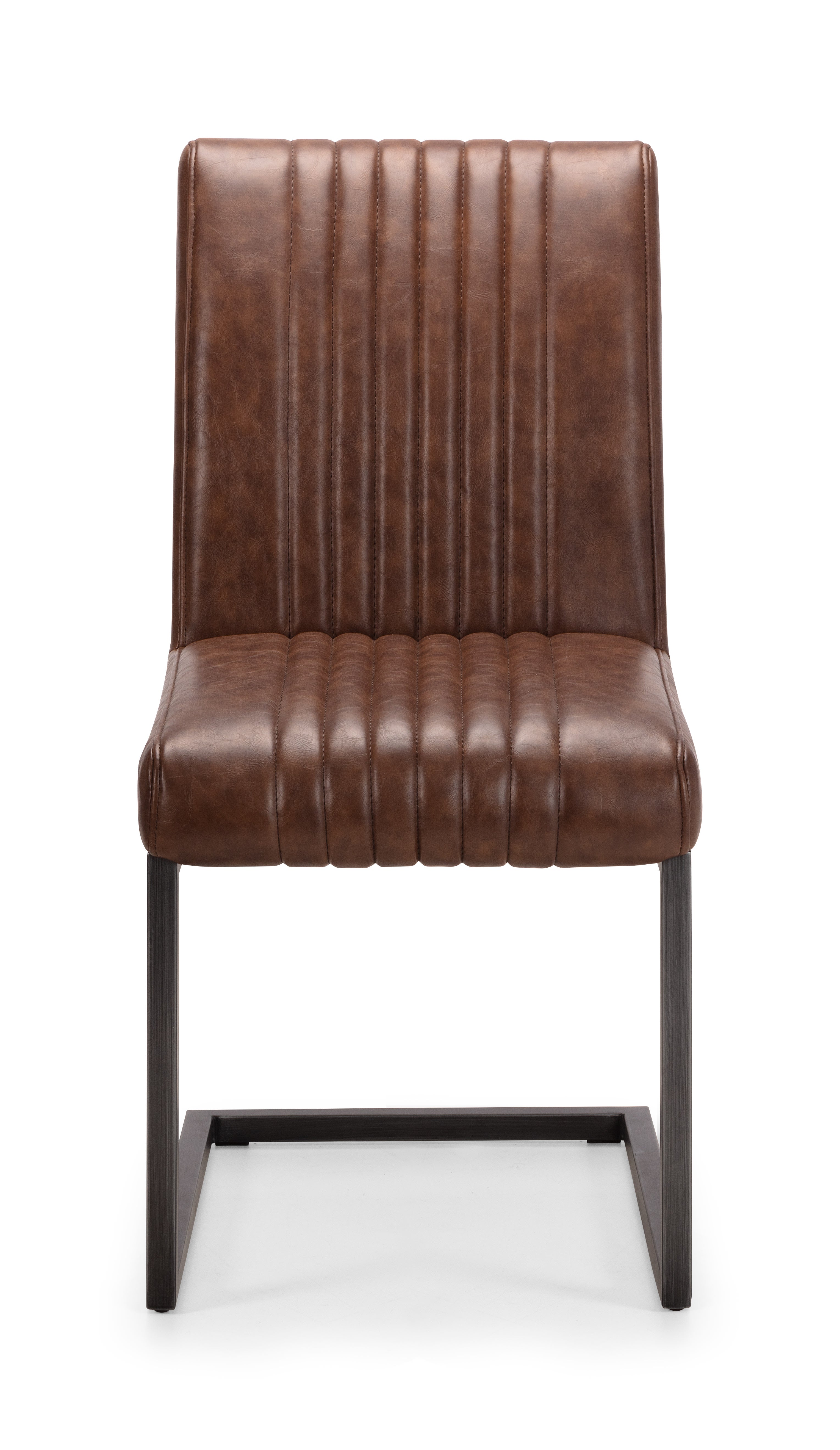 Pair of Calgary Dining Chairs Brown