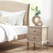 Camille 2 Drawer Bedside Table