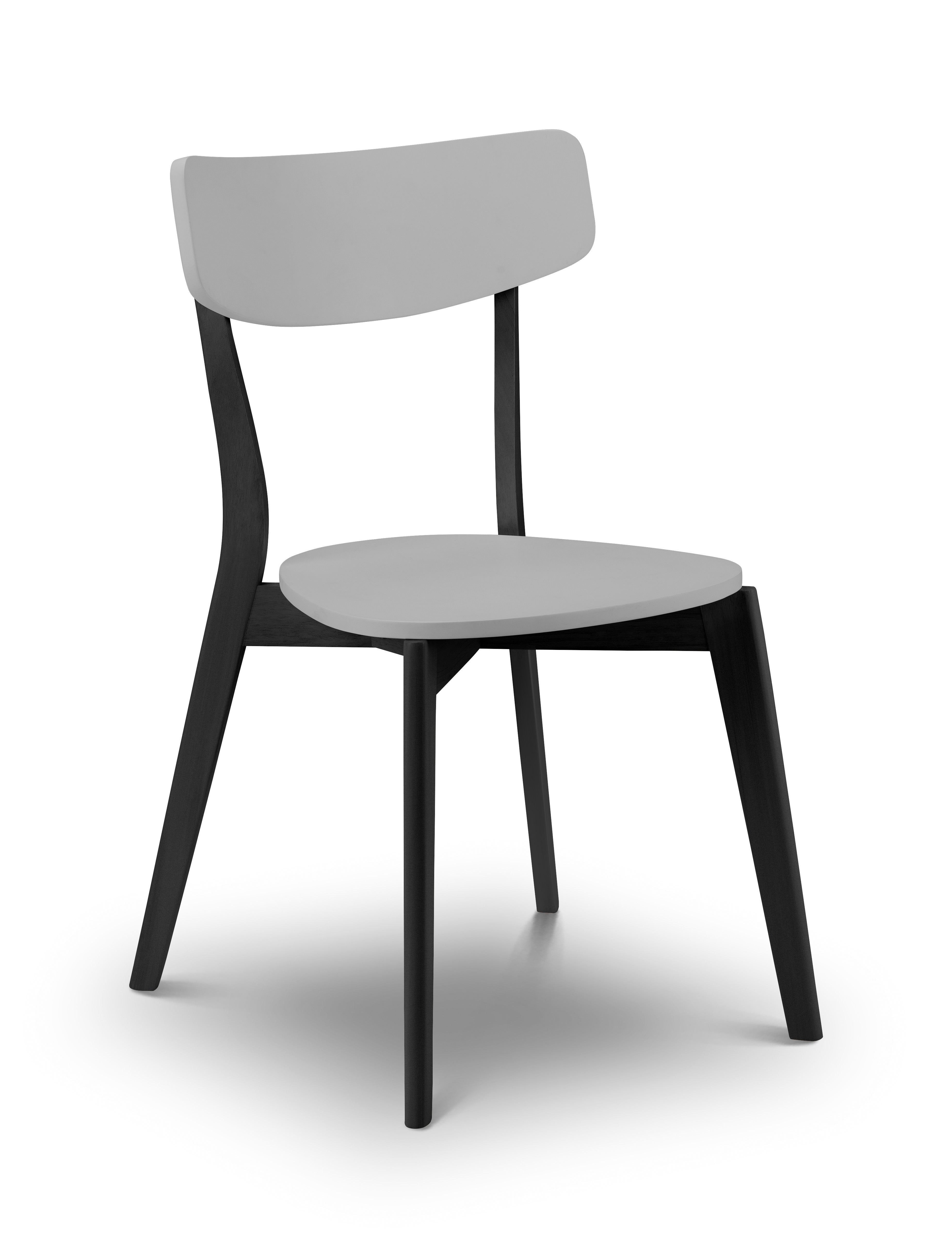 Pair of Casa Dining Chairs Grey