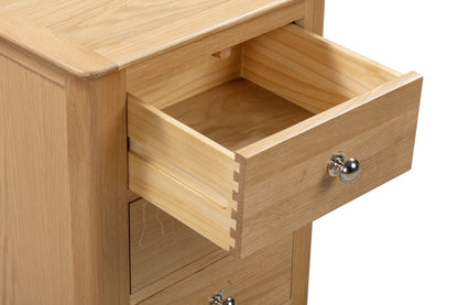 Swinton 3 Drawer Bedside Table