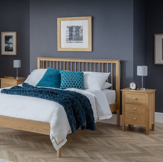 Swinton 3 Drawer Bedside Table