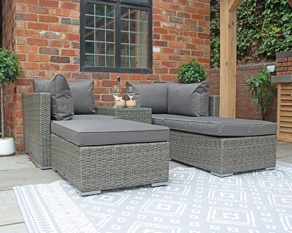 Paris 4 Seater 5pc Multi Setting Relaxer Set