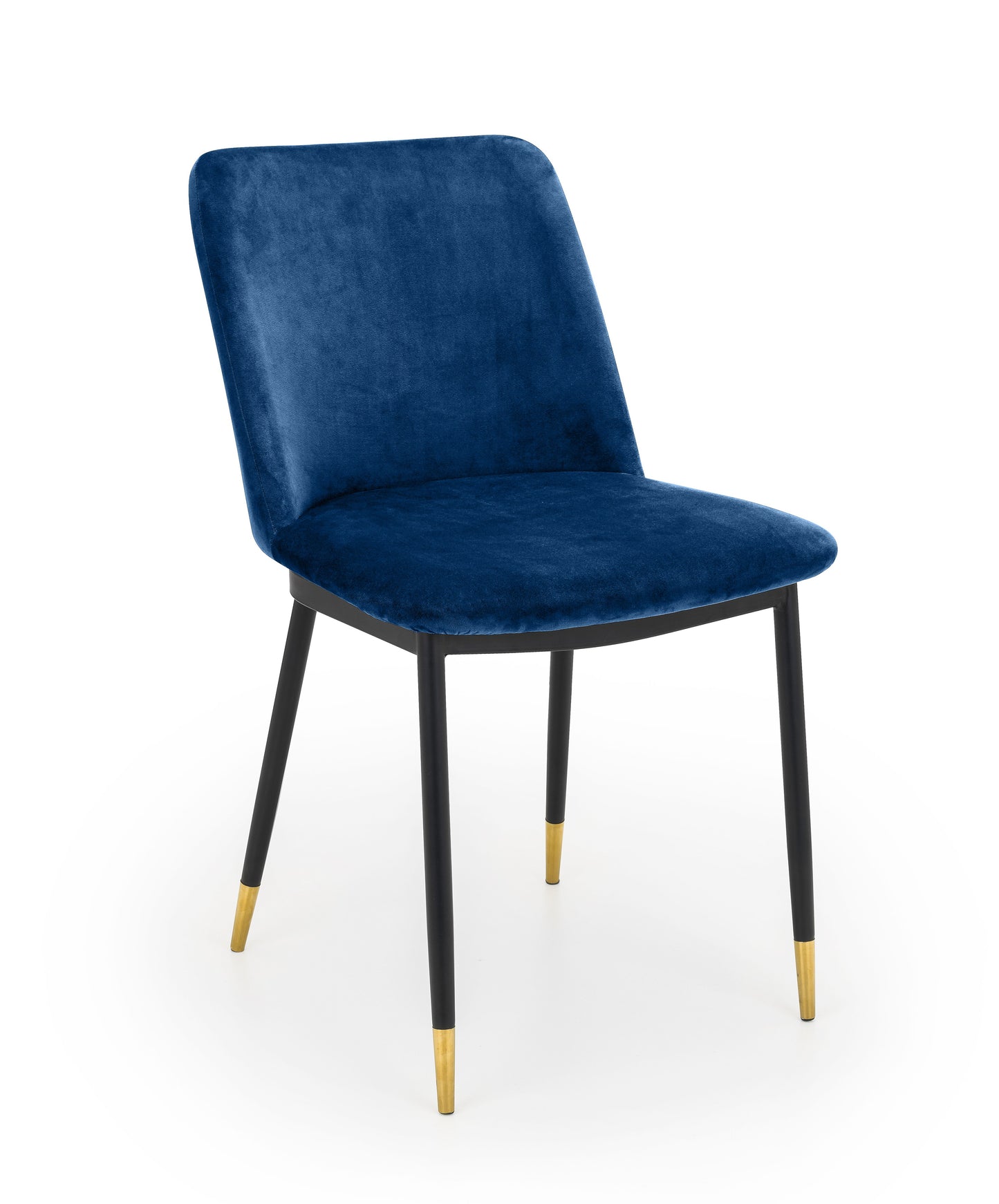 Pair of Nimes Dining Chairs Blue Velvet