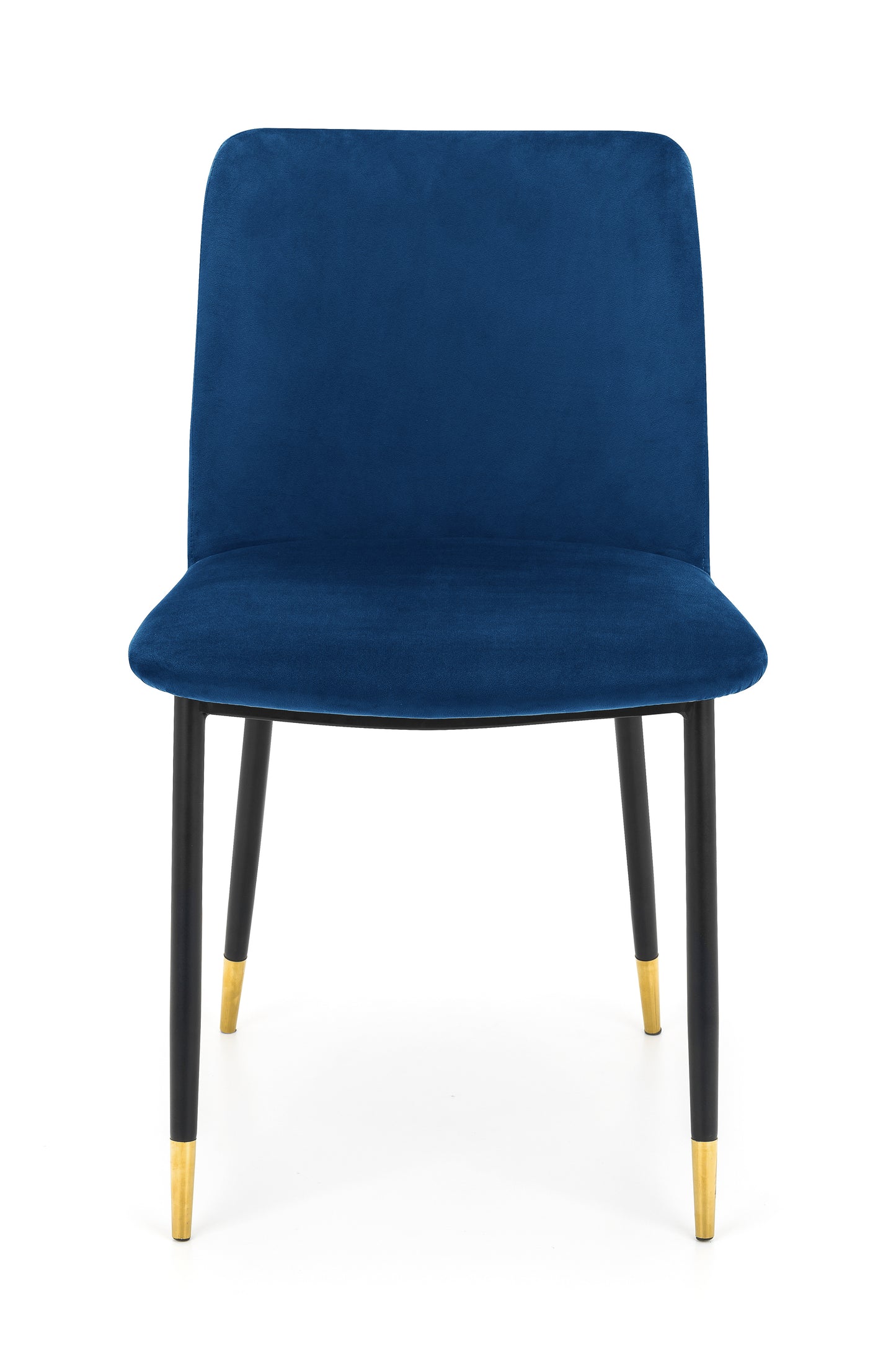 Pair of Nimes Dining Chairs Blue Velvet