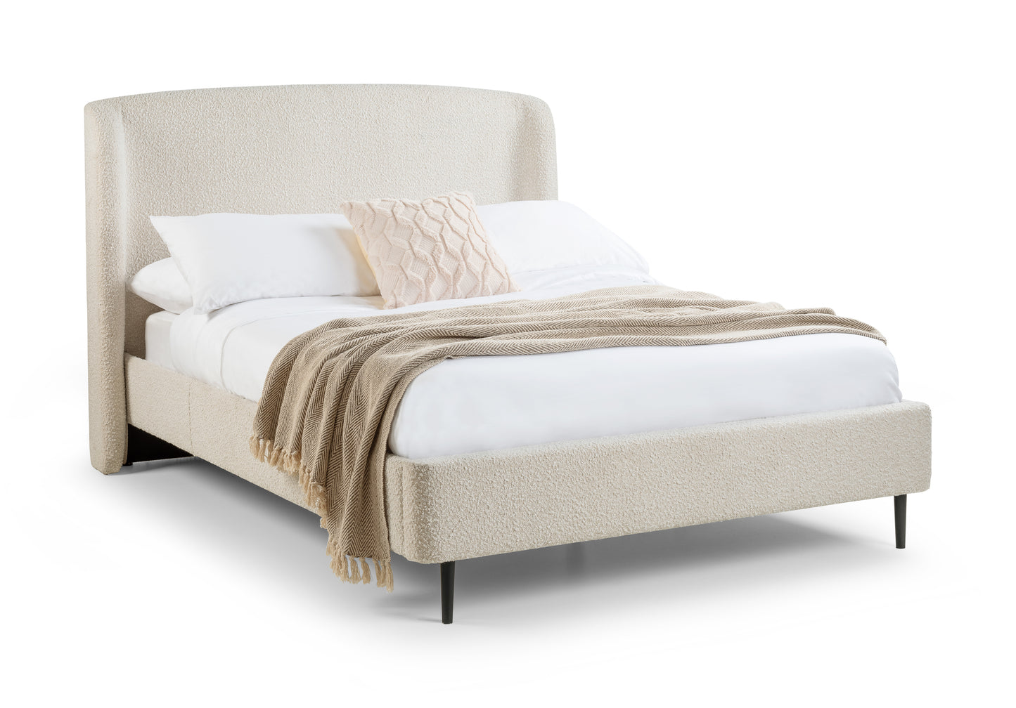 Oslo Boucle Double Bed