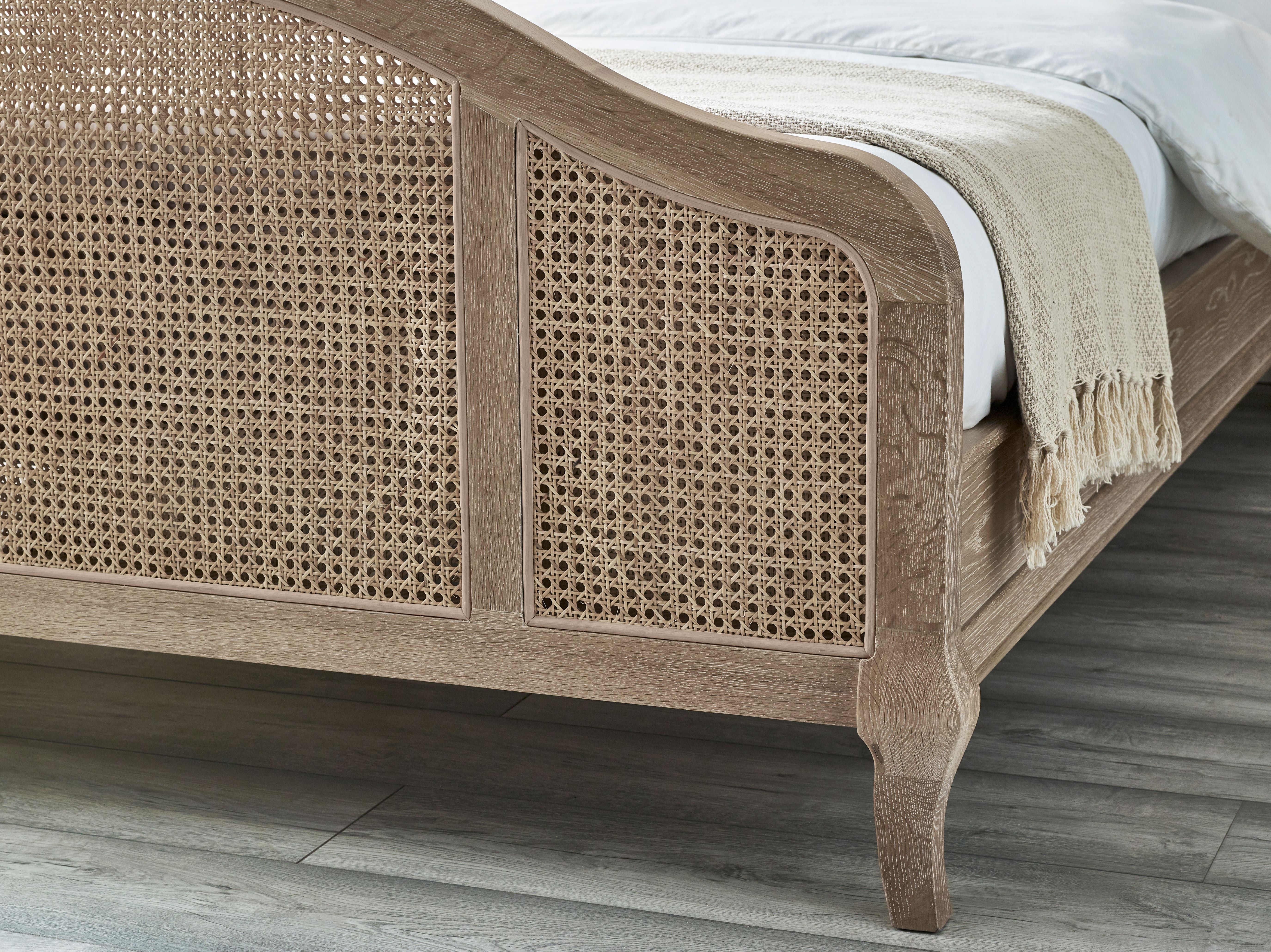 Fleur Rattan Bed