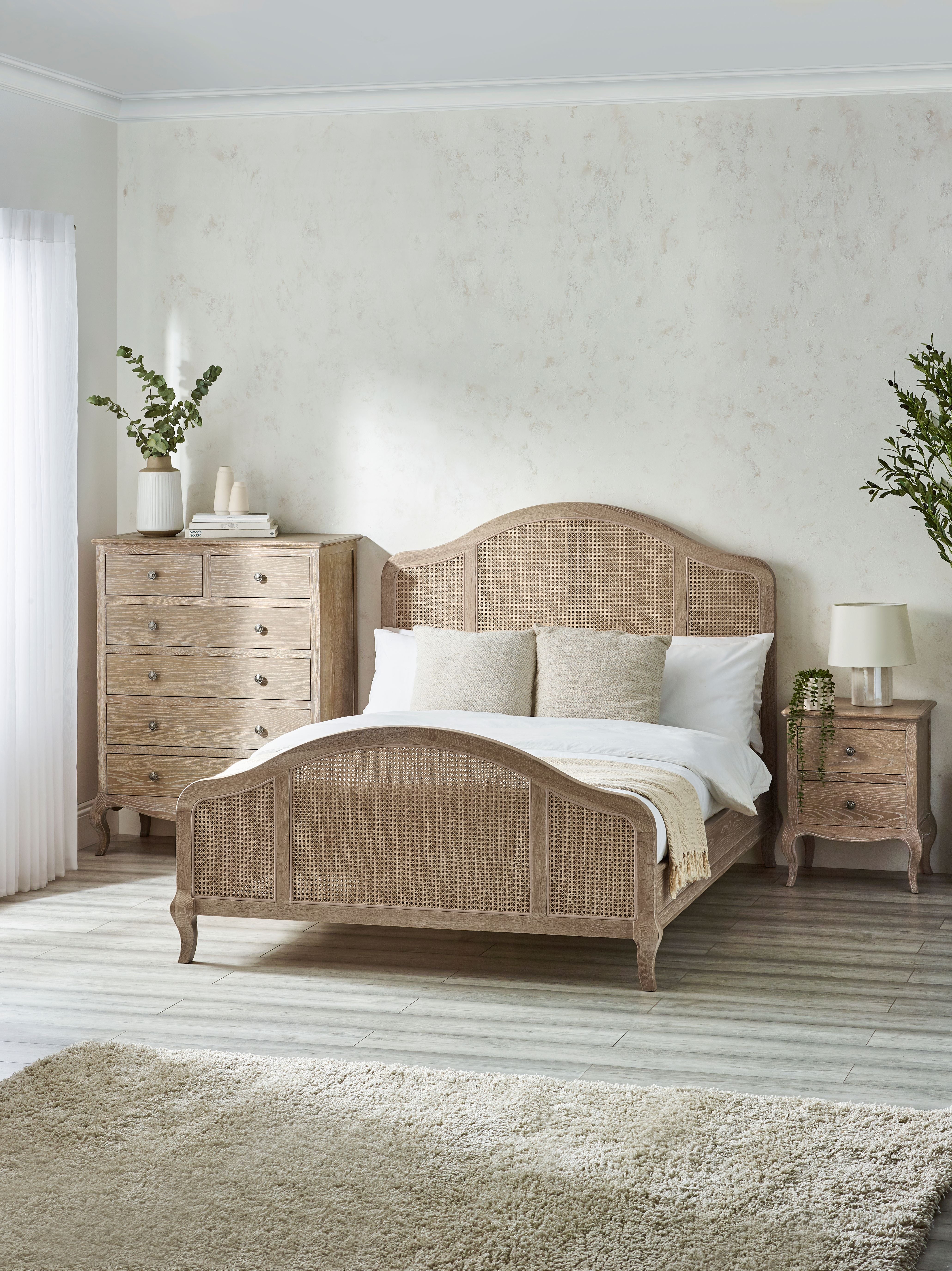 Fleur Rattan Bed